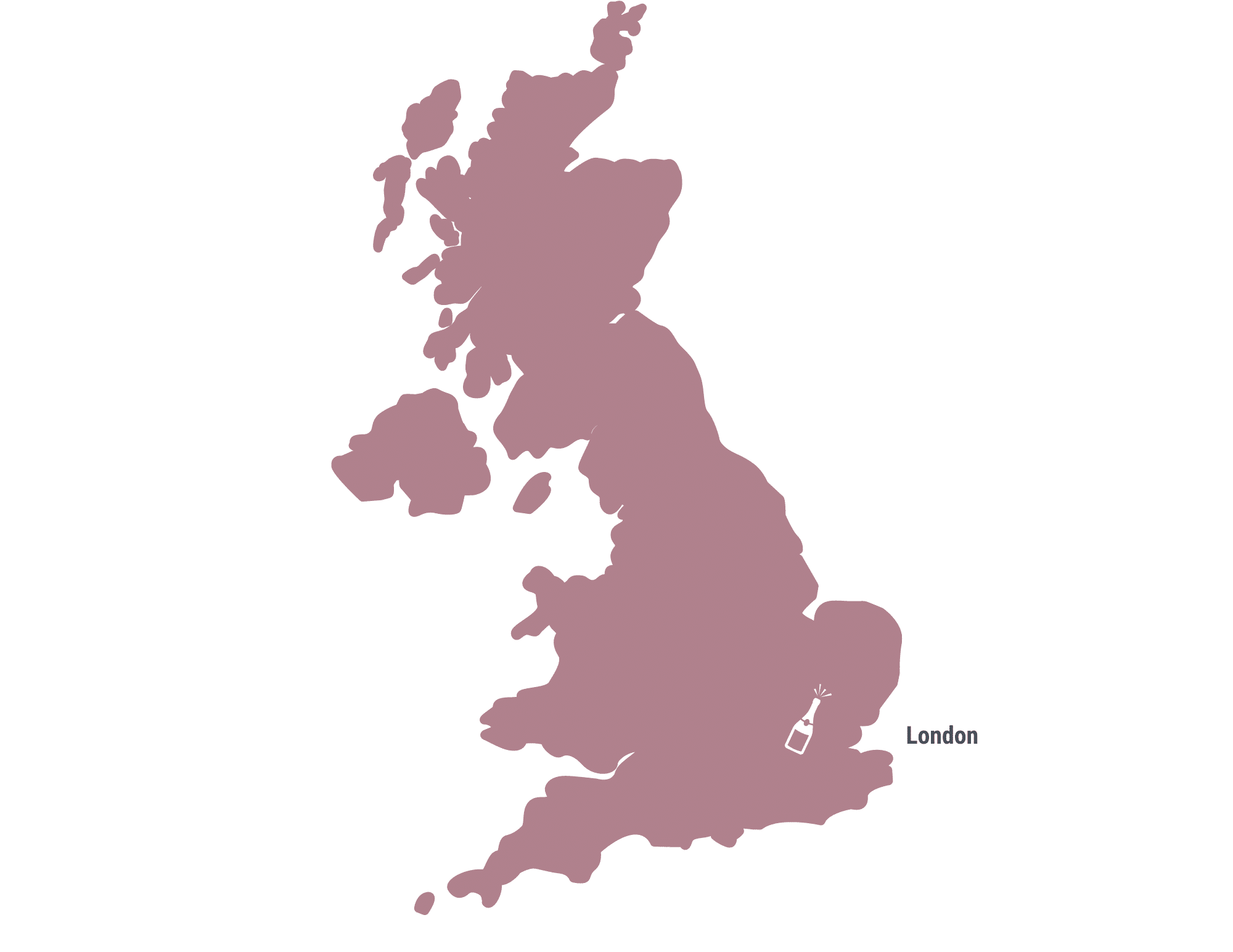  Map of where I've been in England