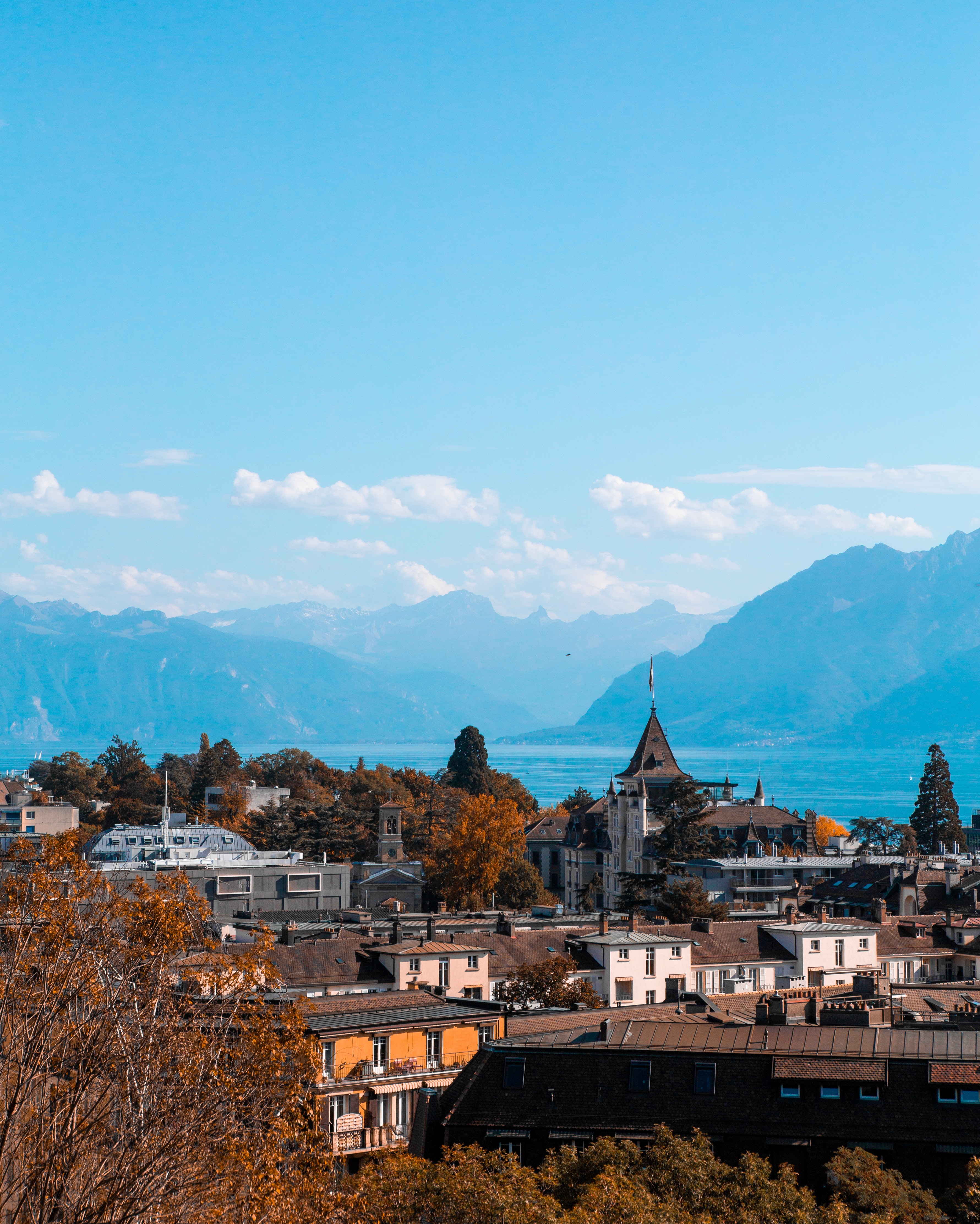 Lausanne in the Fall