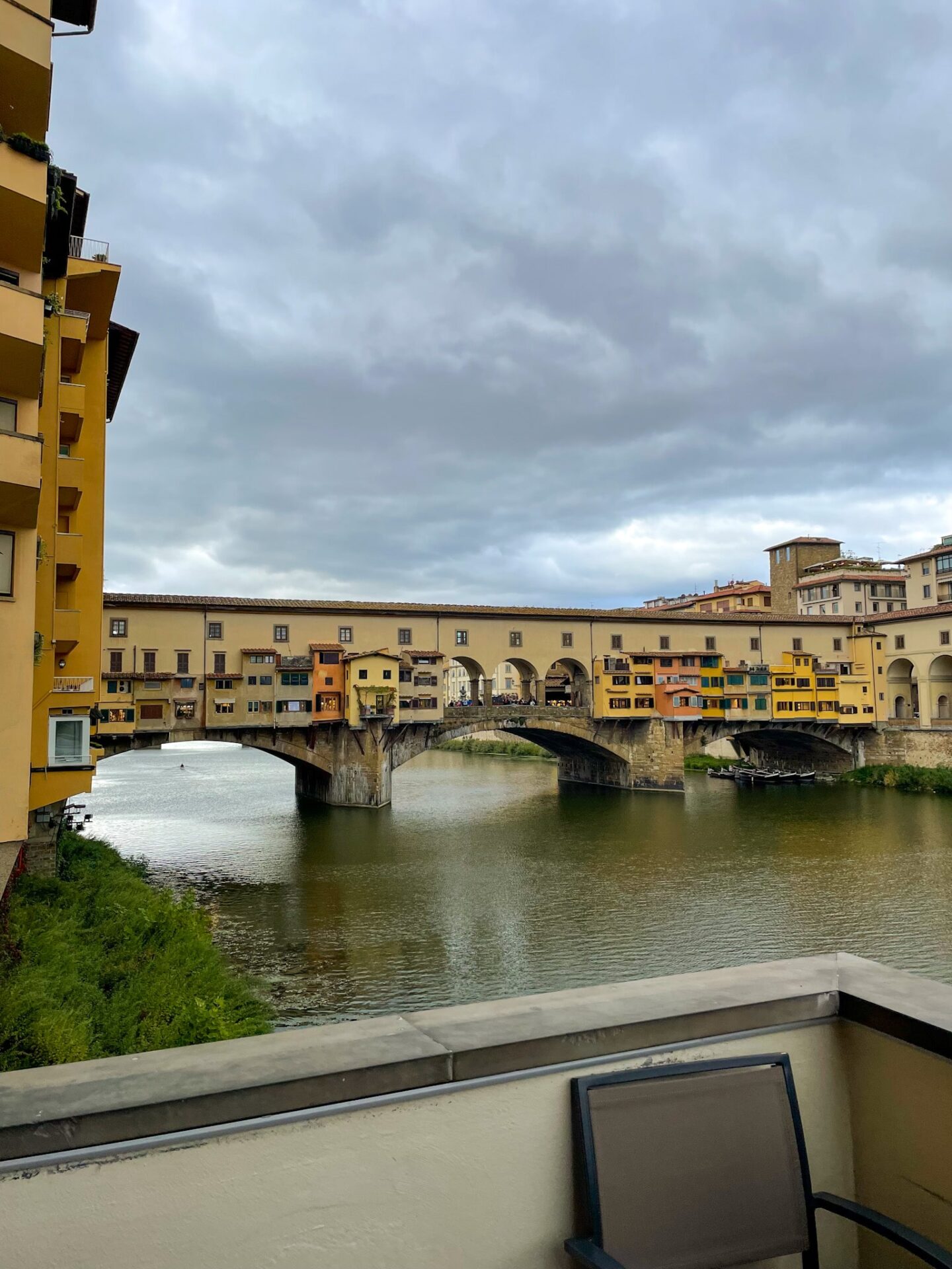 ponte vecchio view from signorvino