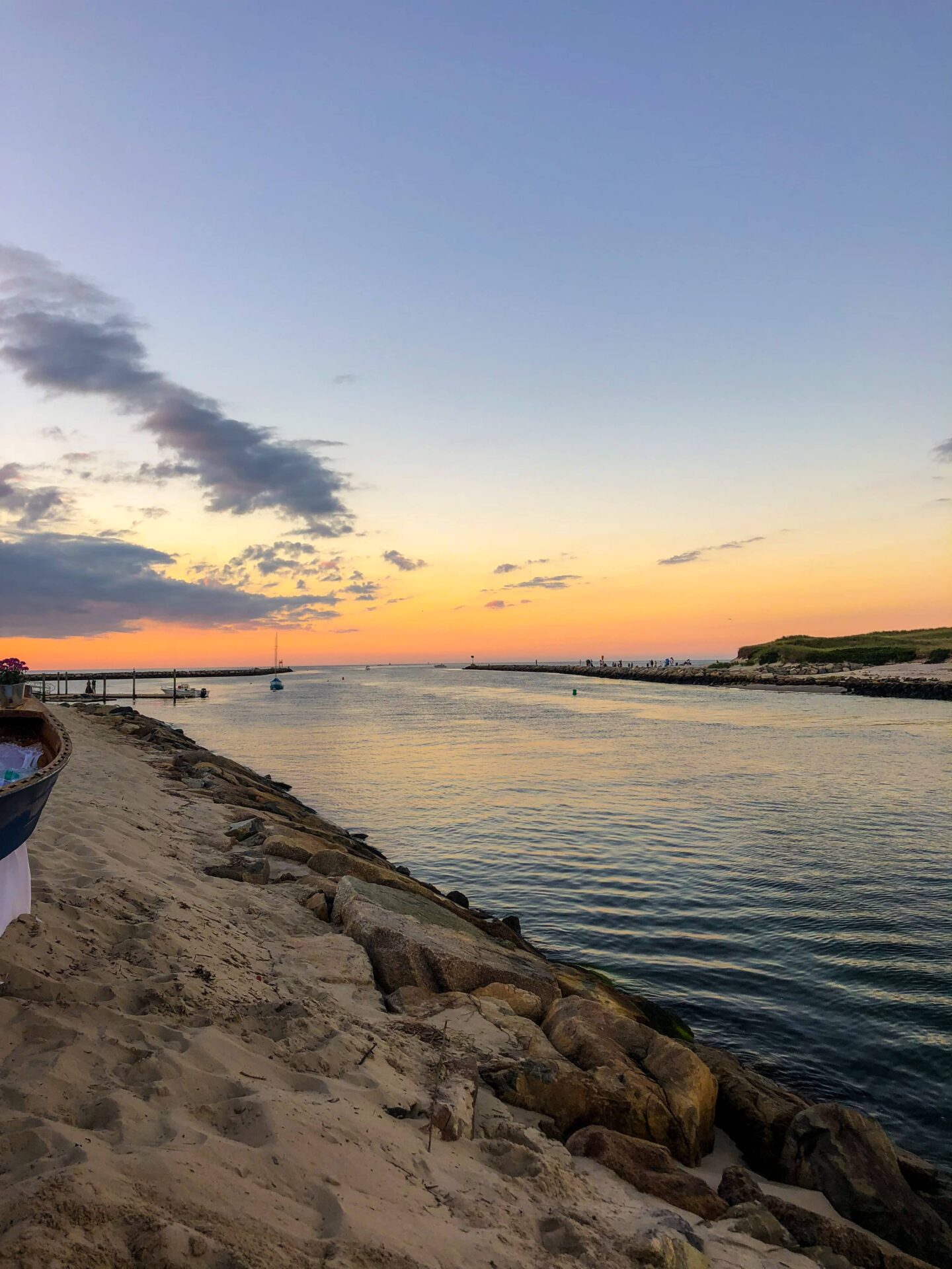 Sesuit Harbor Cafe Cape Cod Sunset
