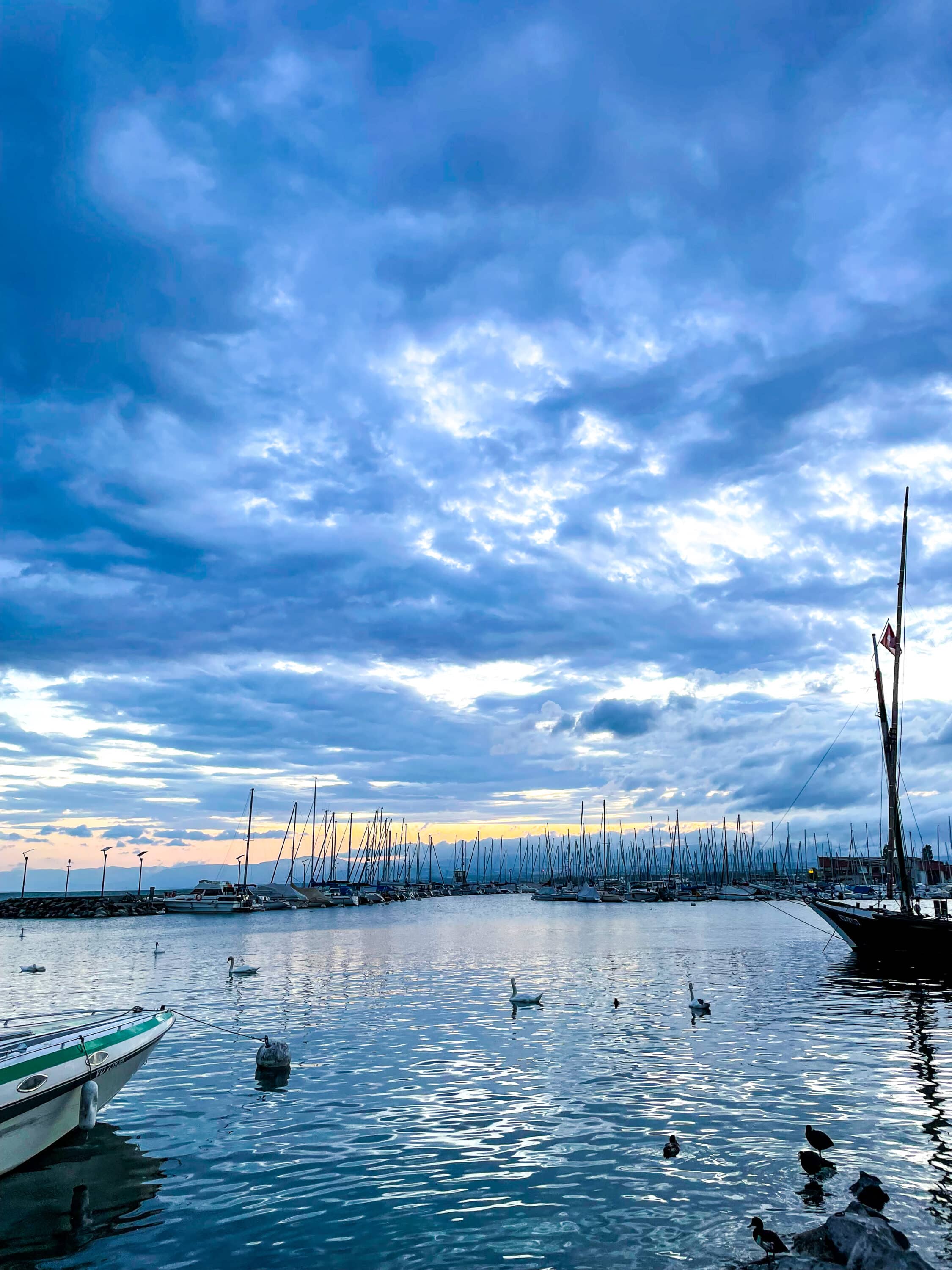 Lausanne harbor