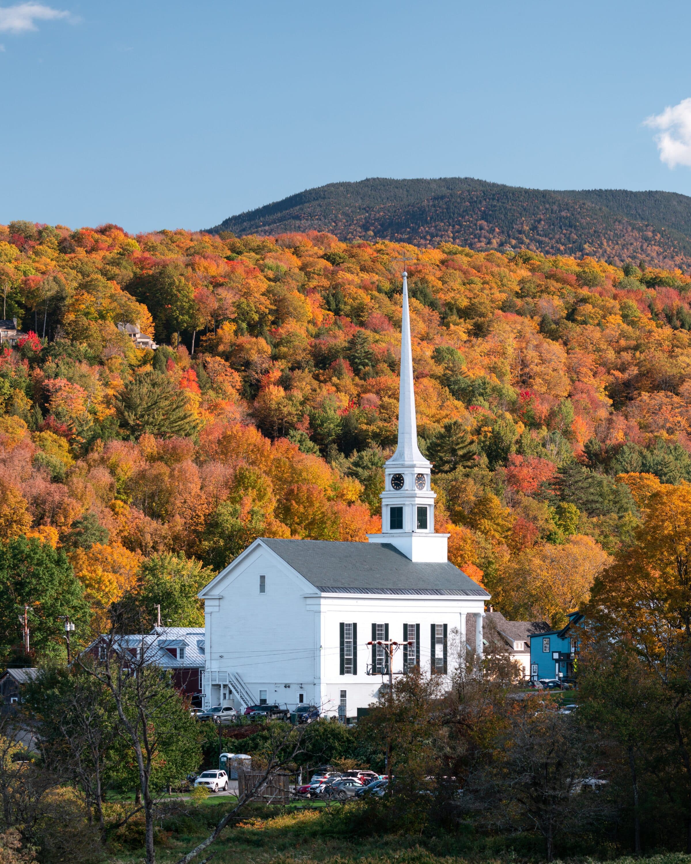 stowe vermont fall