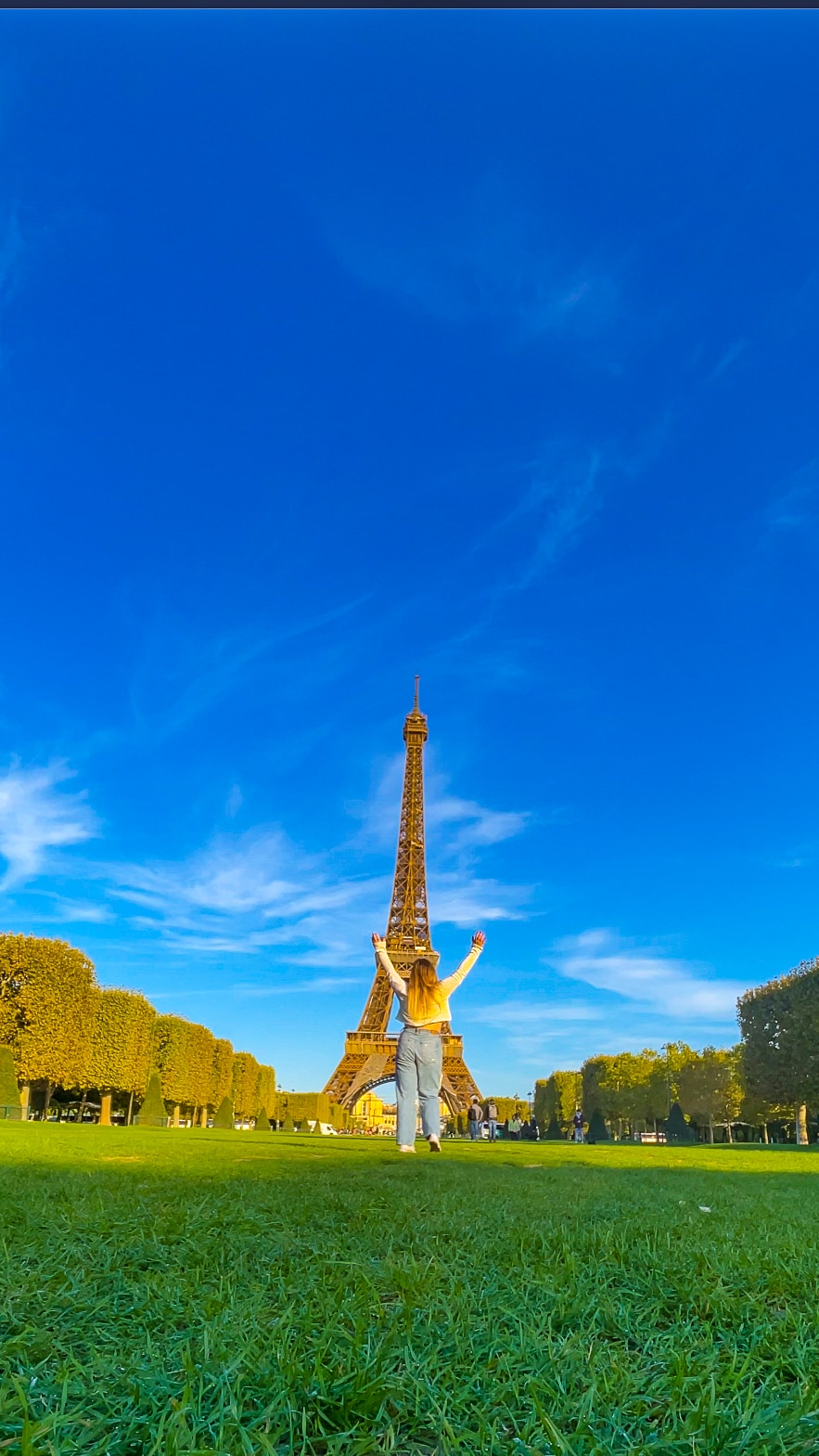 me at Eiffel Tower
