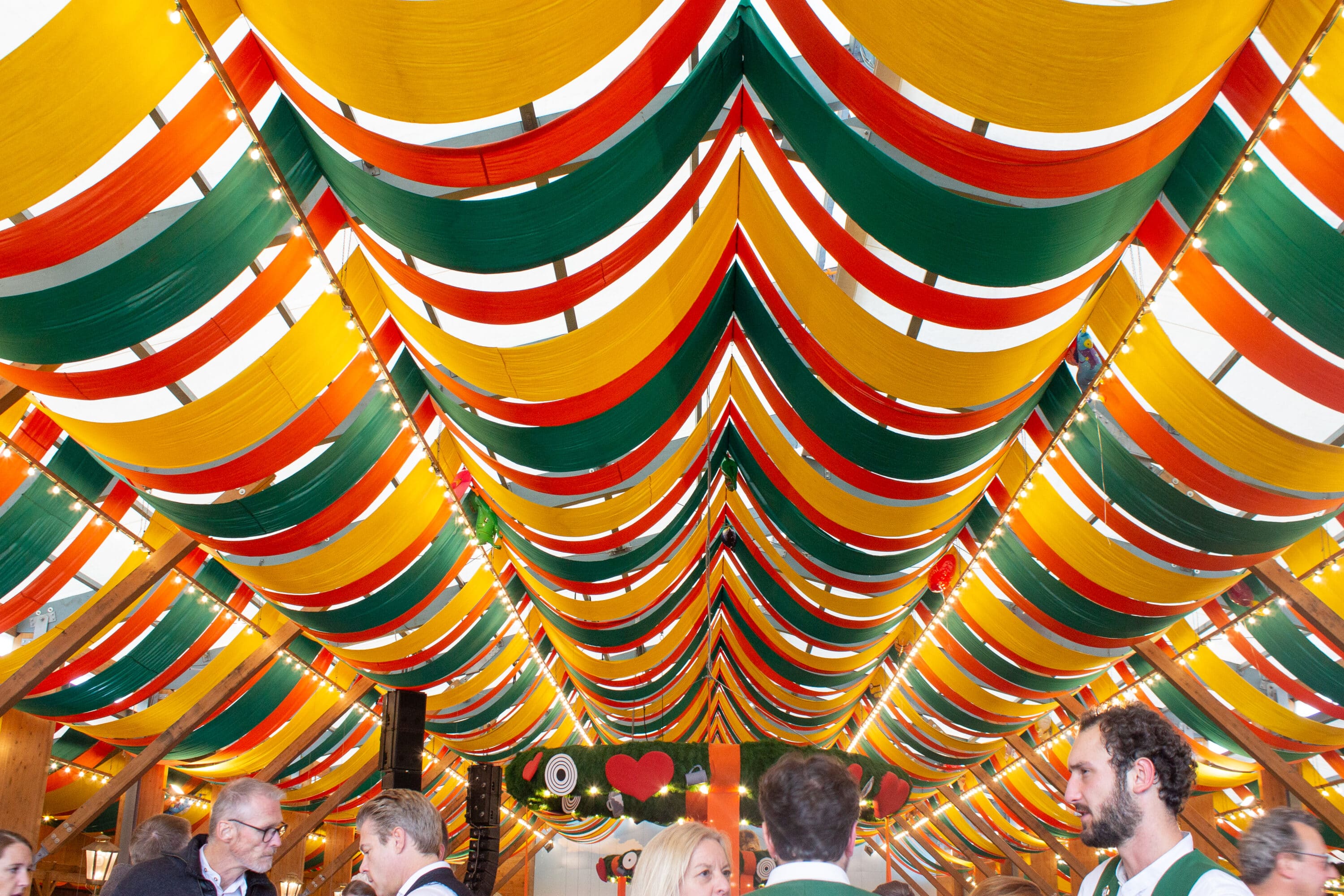 Oktoberfest beer tent