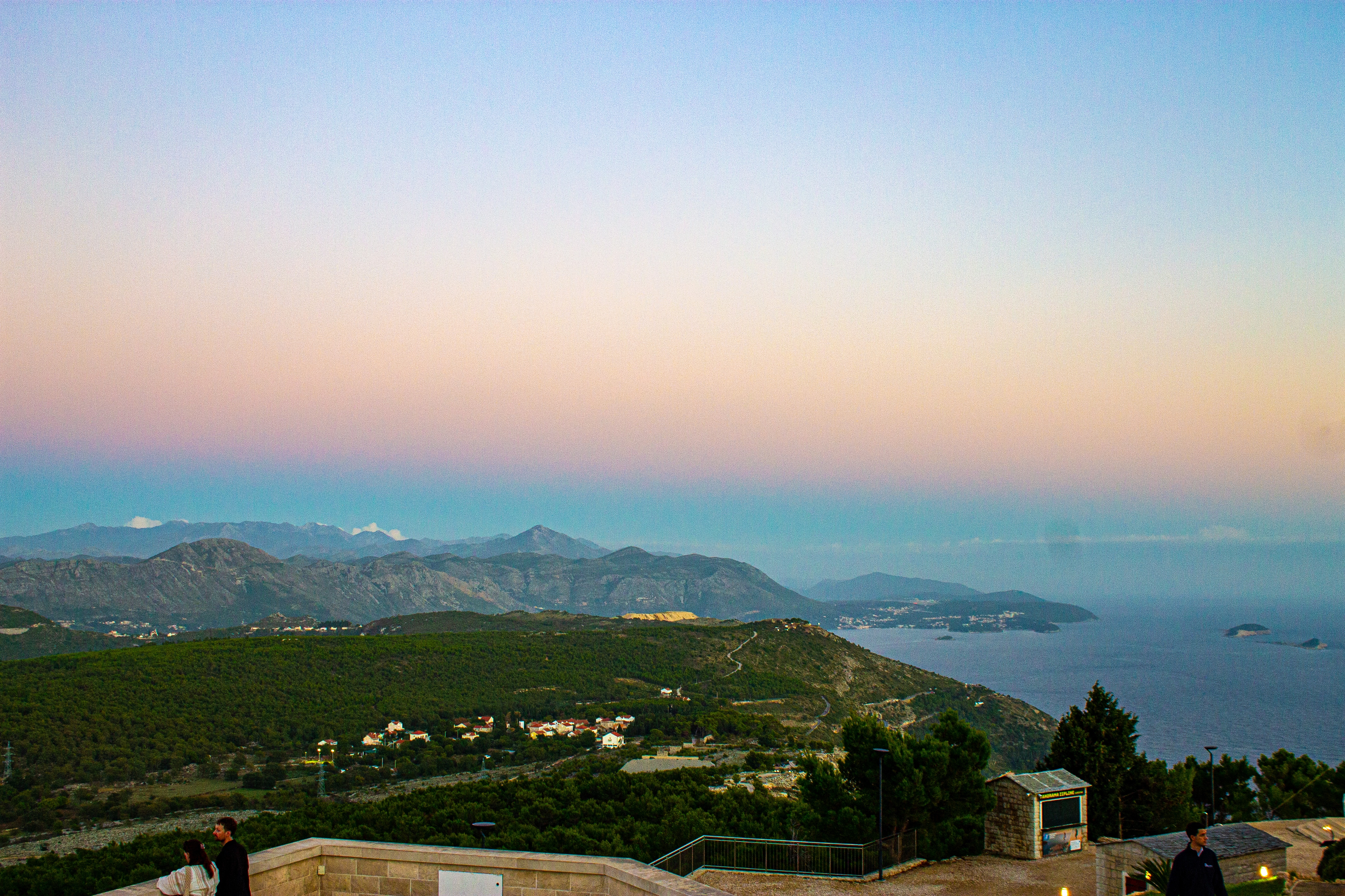 sunset Dubrovnik