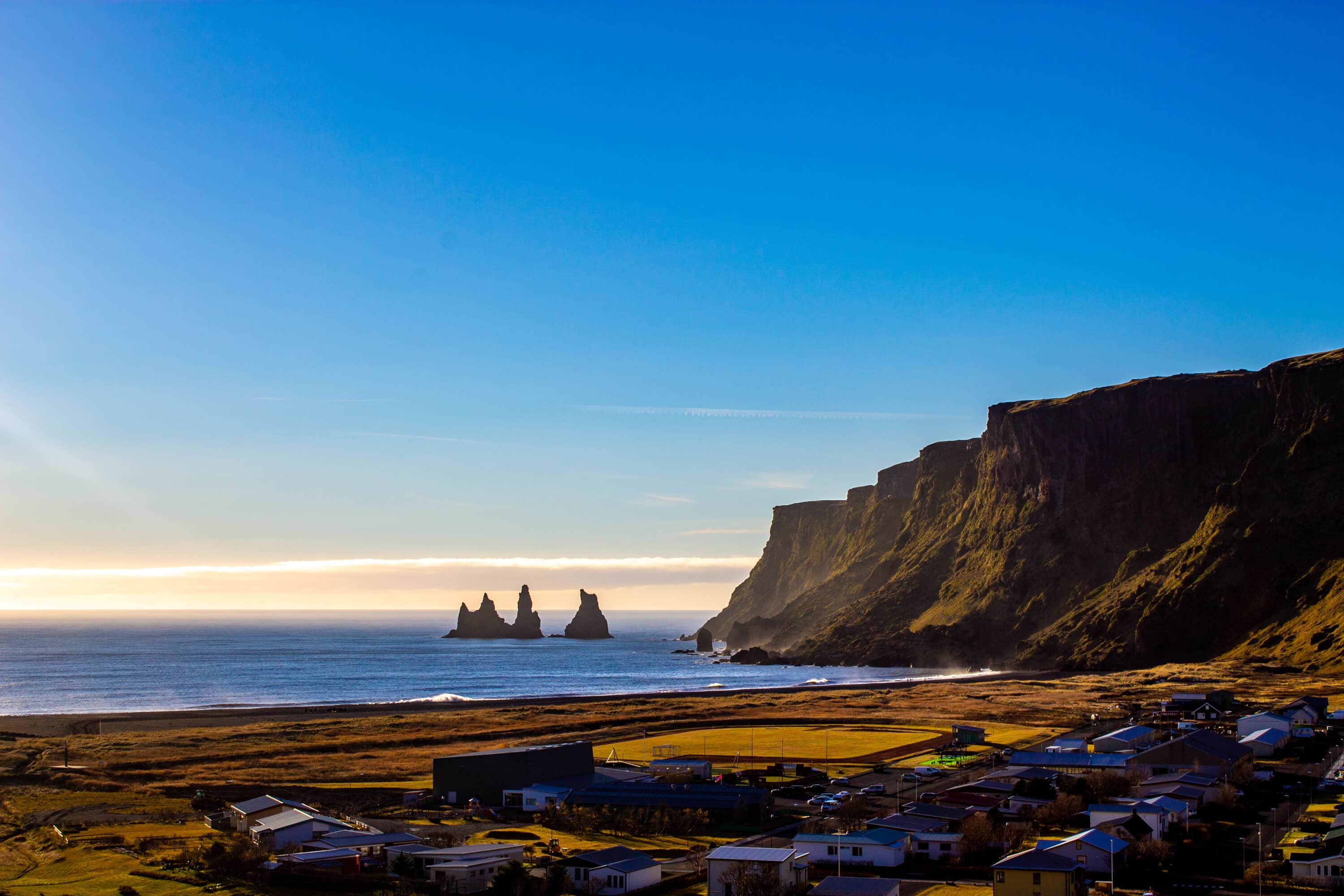 View from Vik church