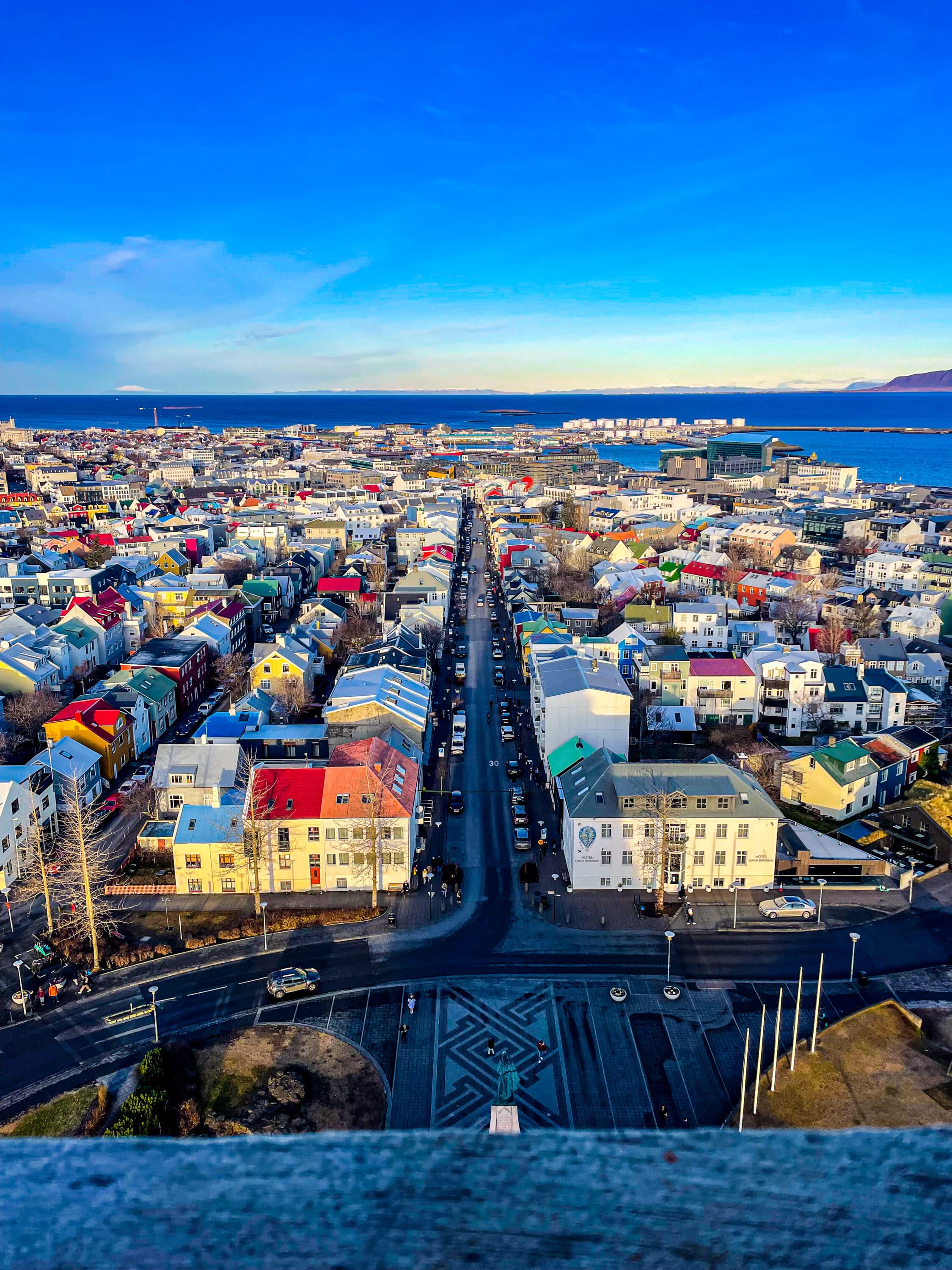 Reykjavik view from Hallgrímskirkja