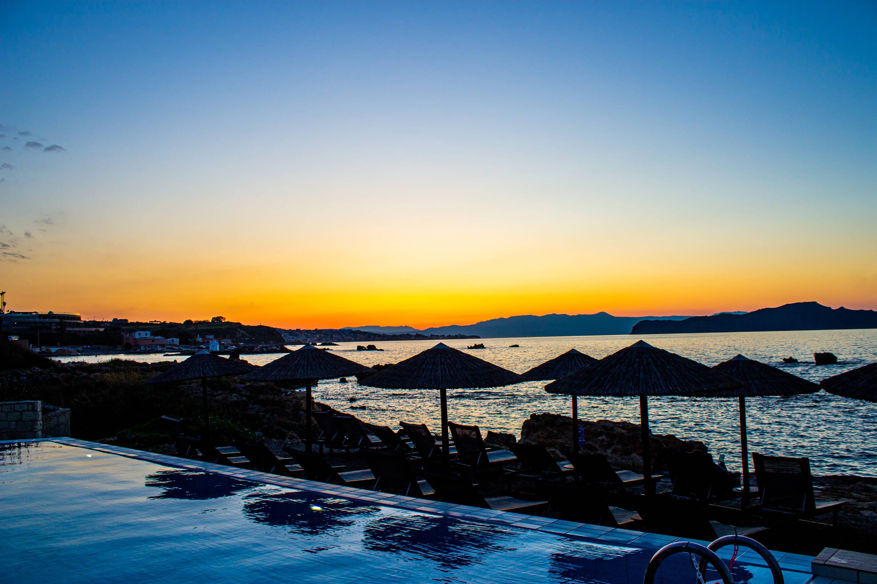 chania sunset