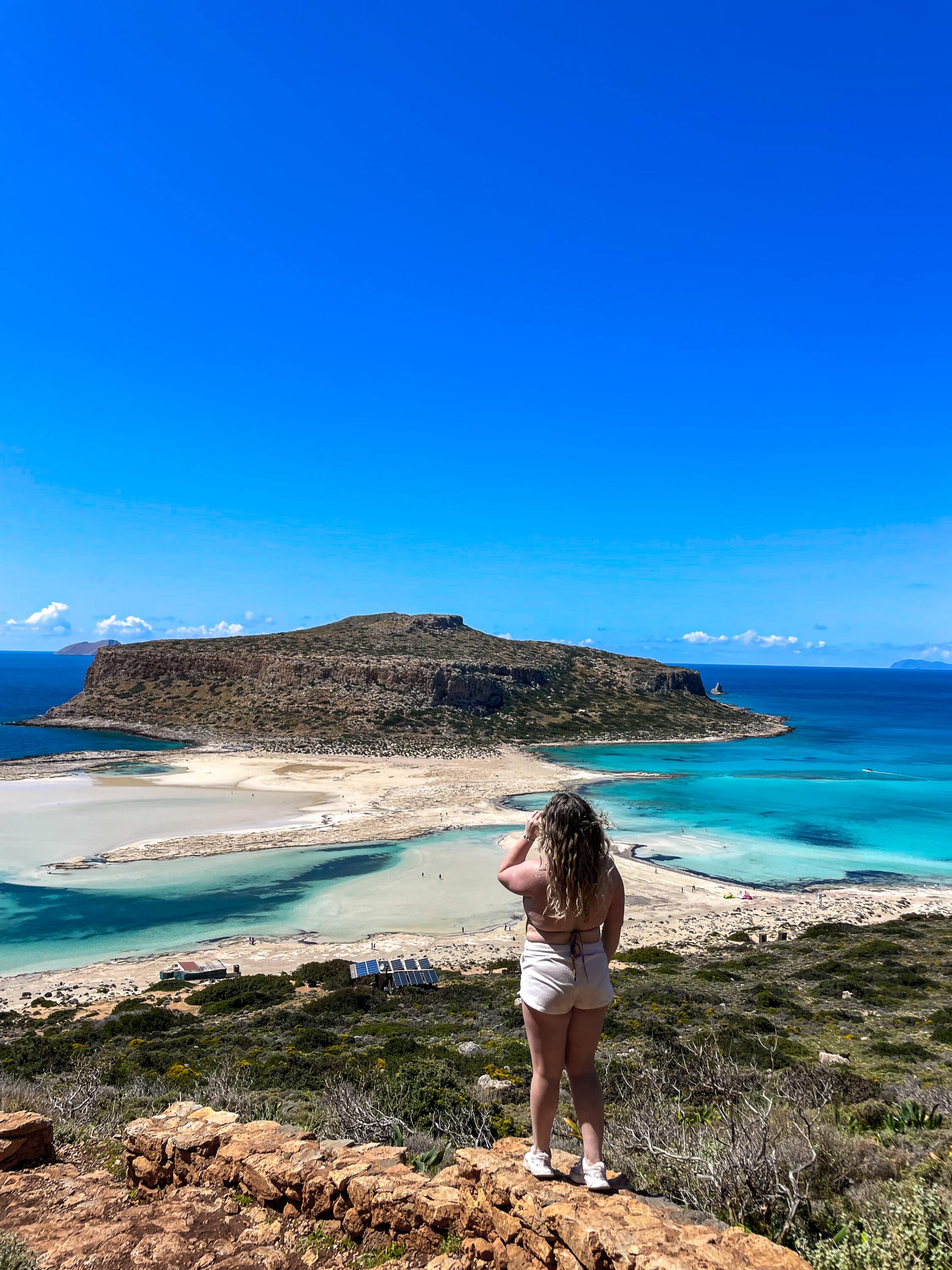 Balos beach viewpoint