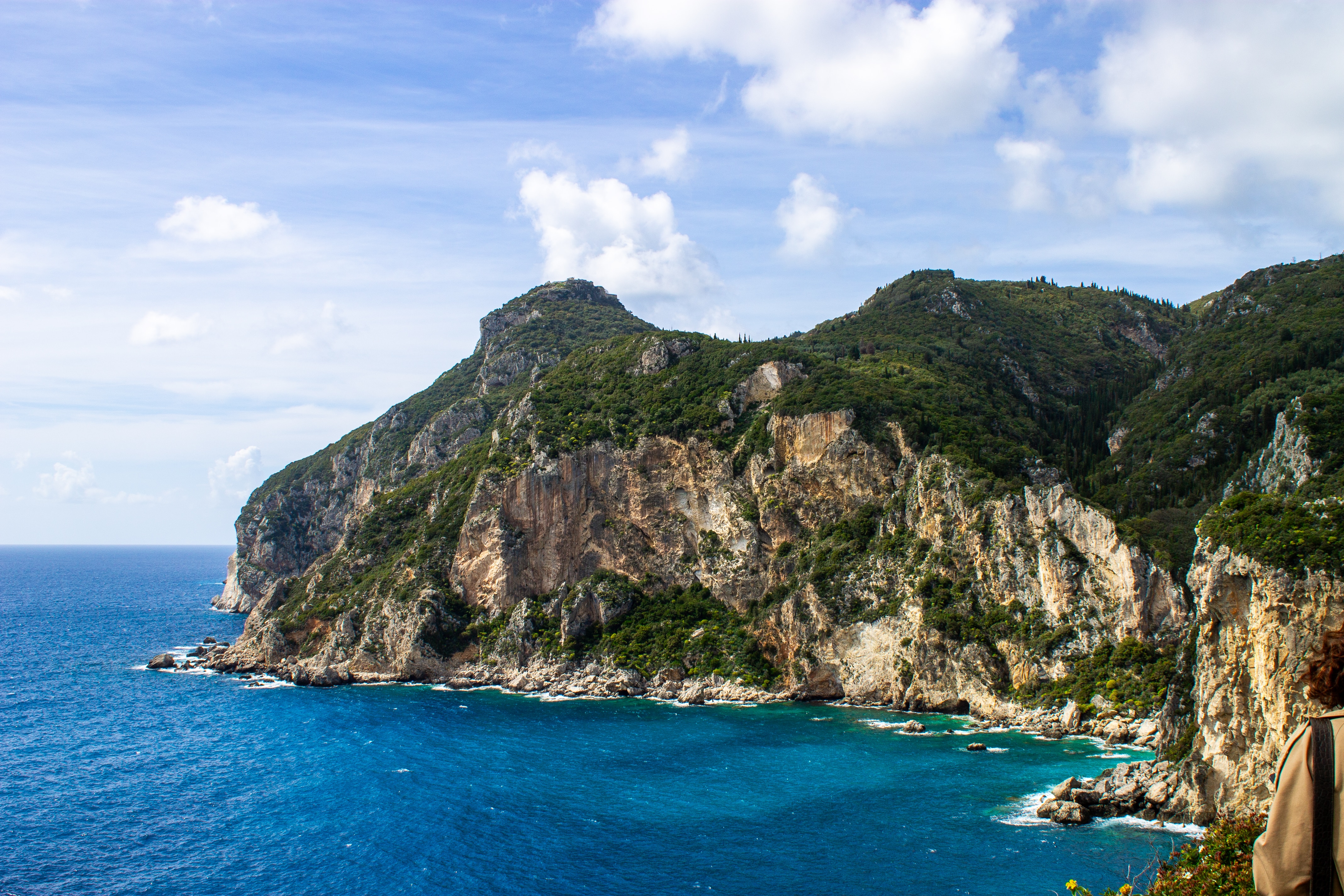 Paleokastritsa viewpoint Corfu