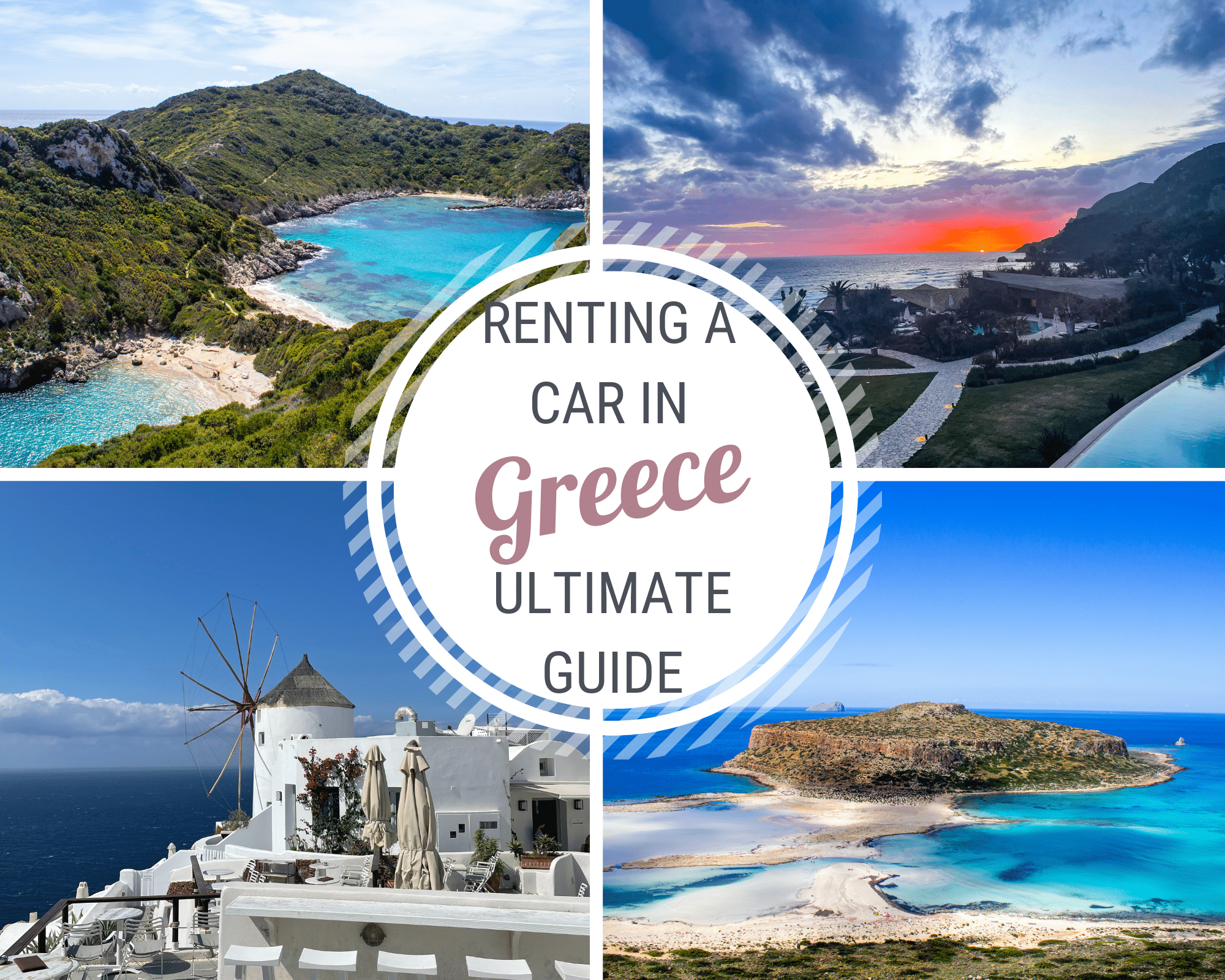 renting a car in greece