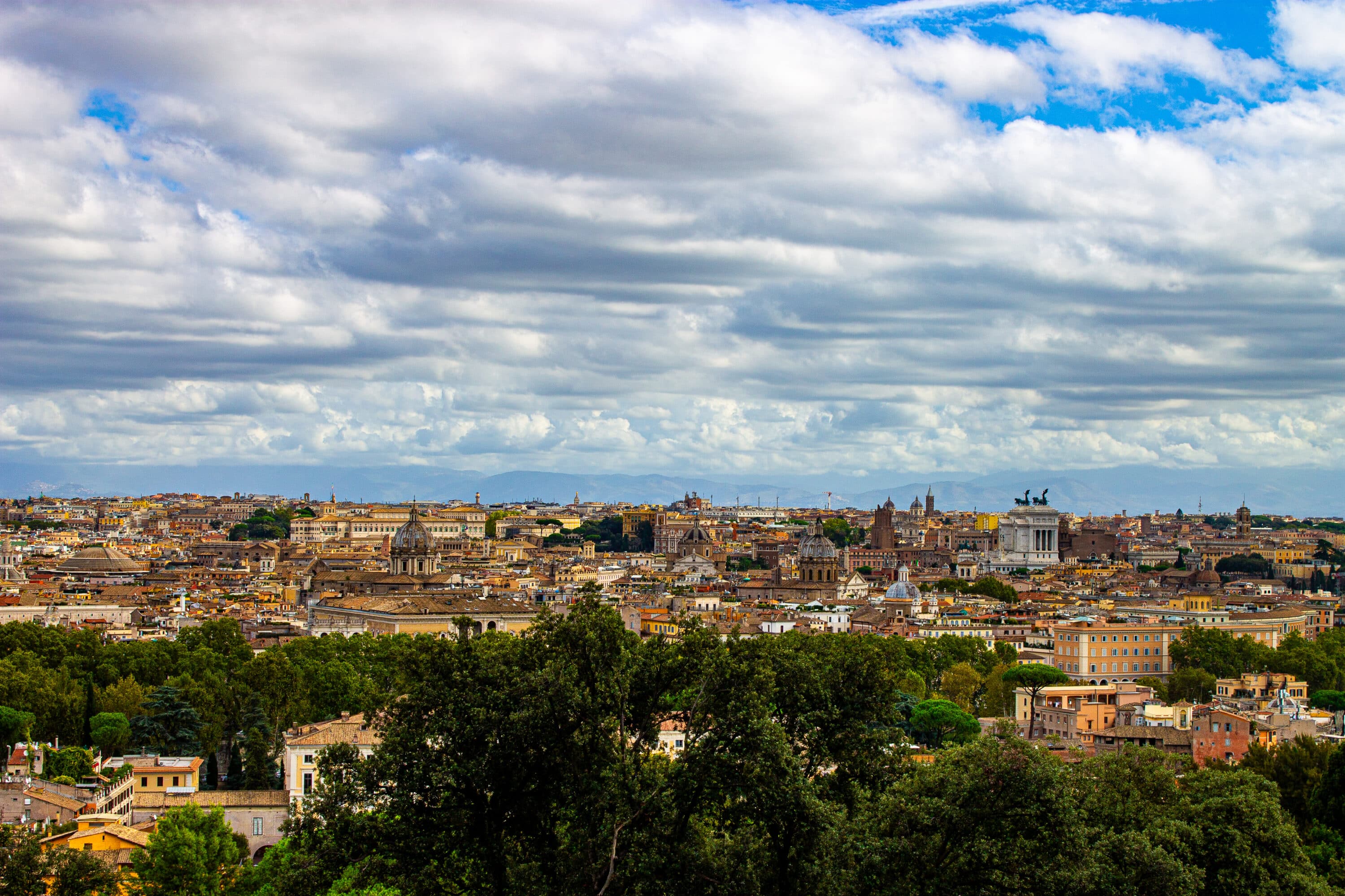 view from Janiculum Hill