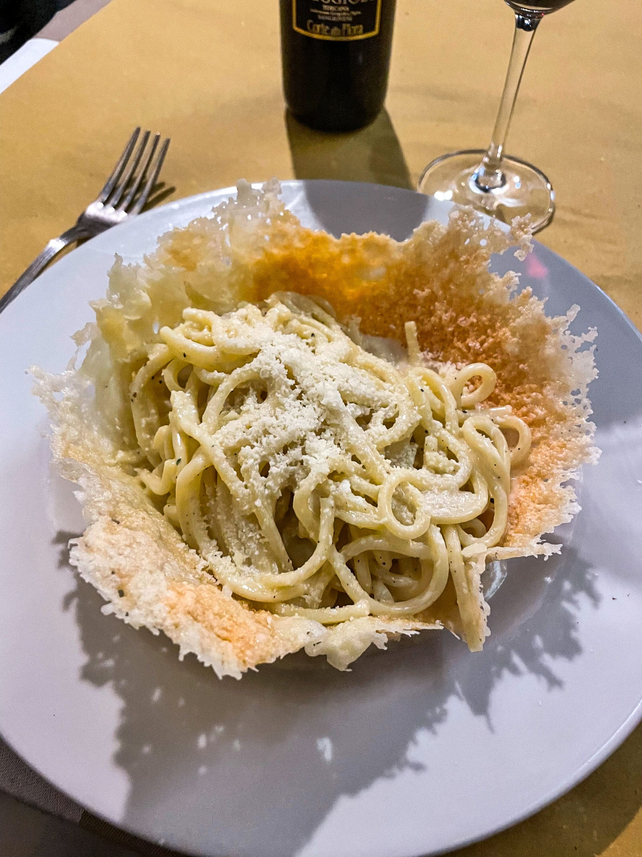 cacio e pepe Il Corallo rome