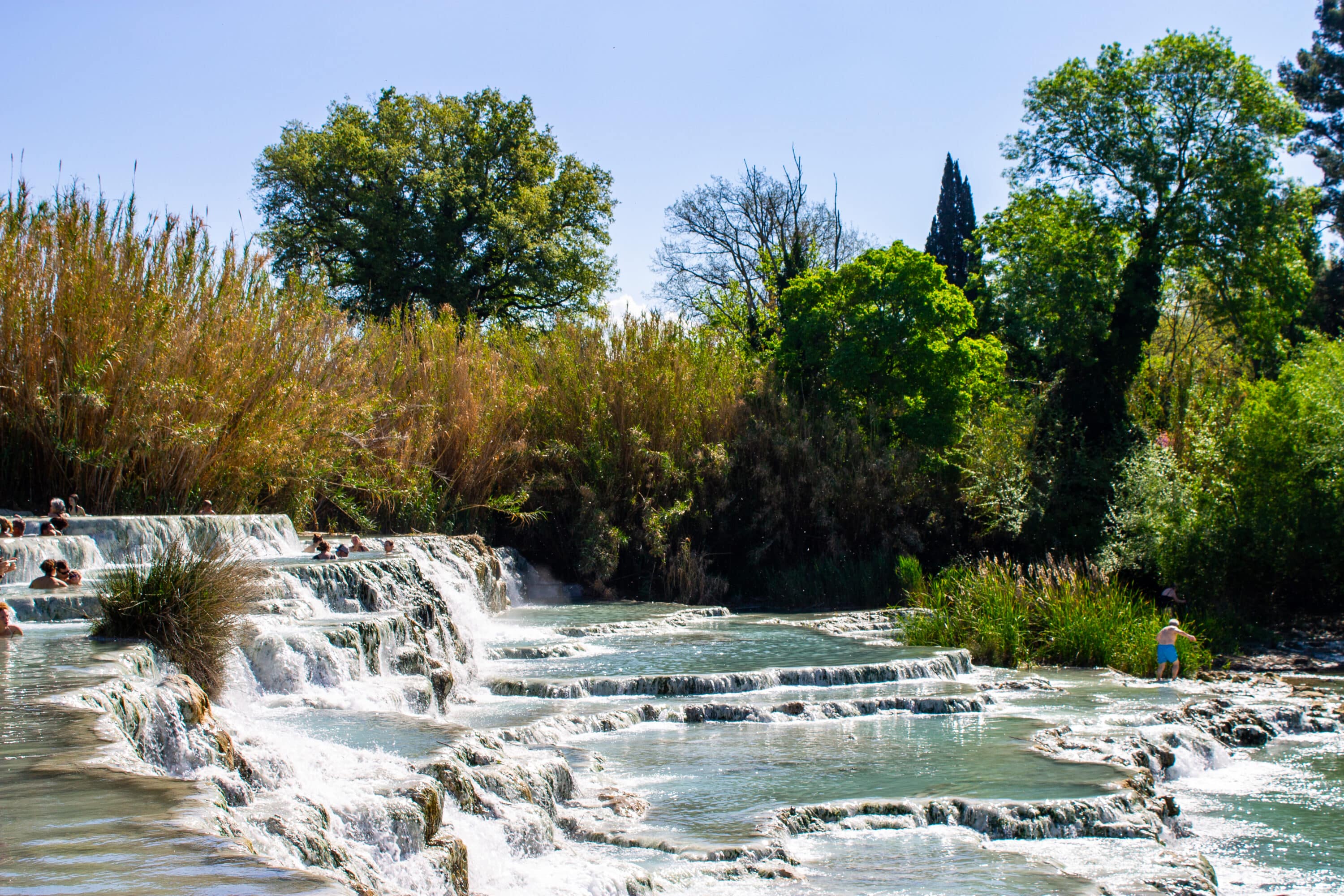 Saturnia hot springs
