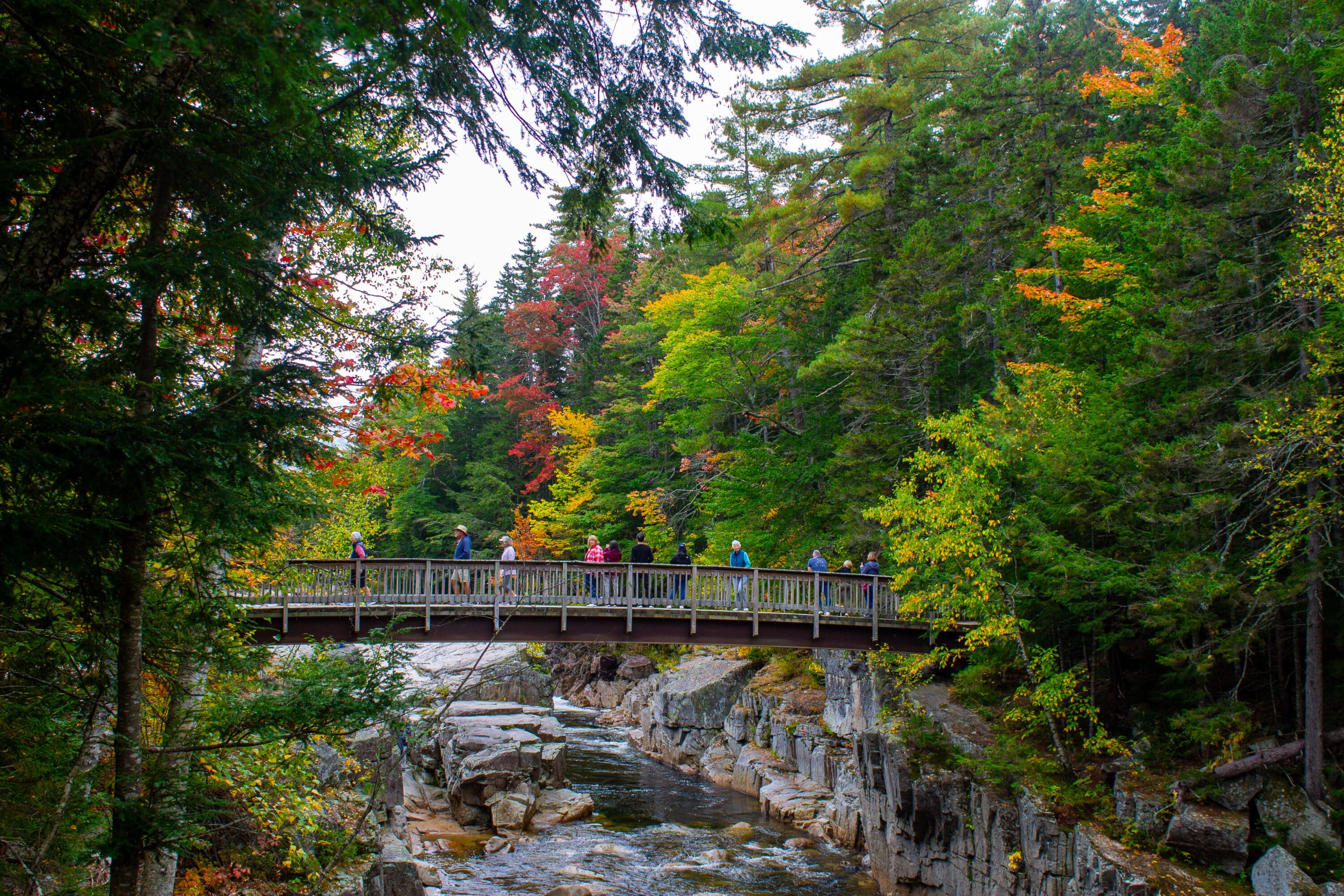 rocky gorge kancamagus