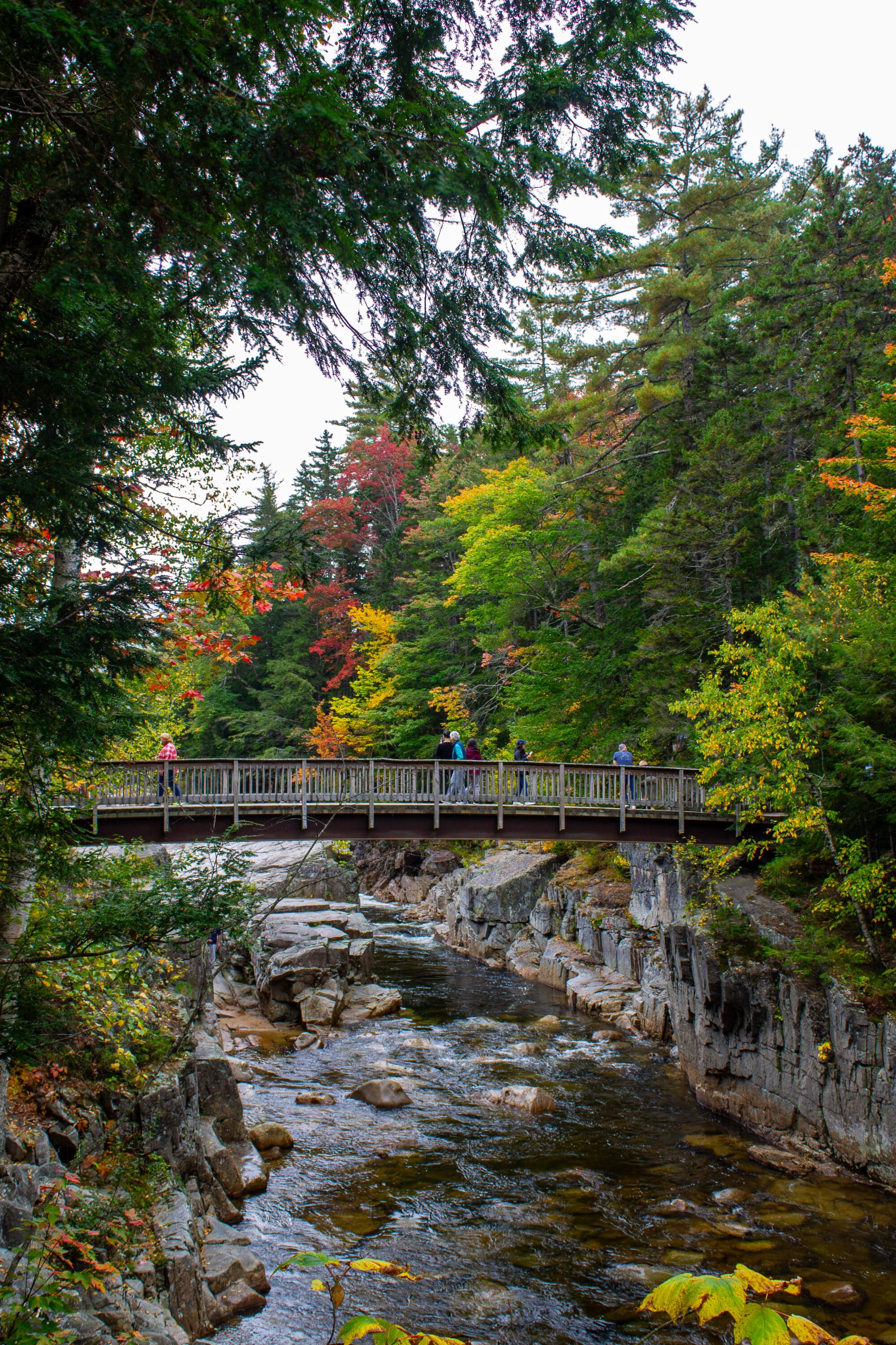 rocky gorge kancamagus