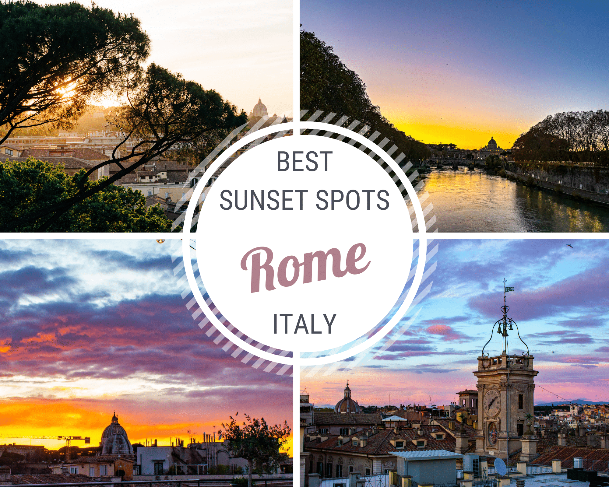 best sunset rome