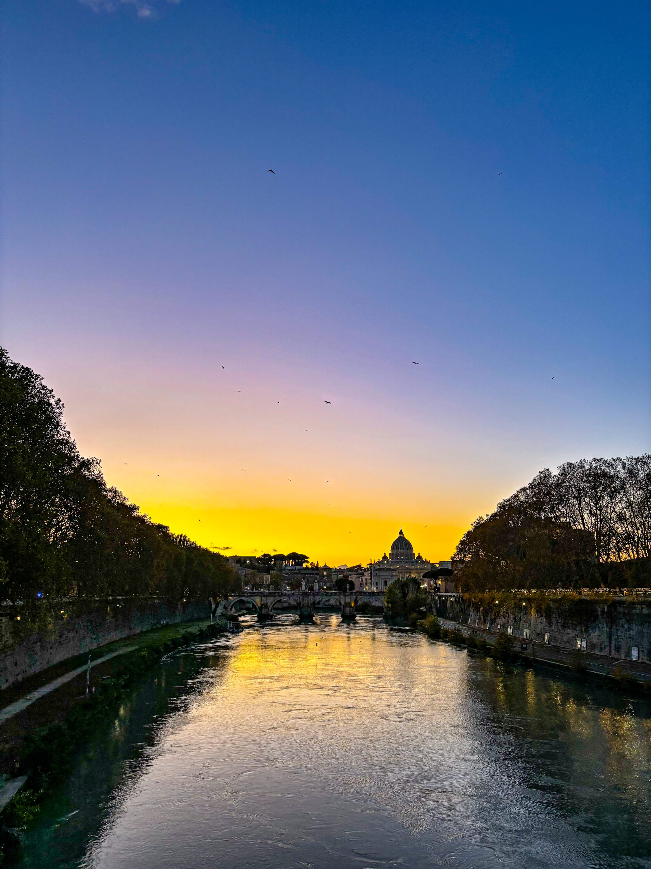 sunset rome