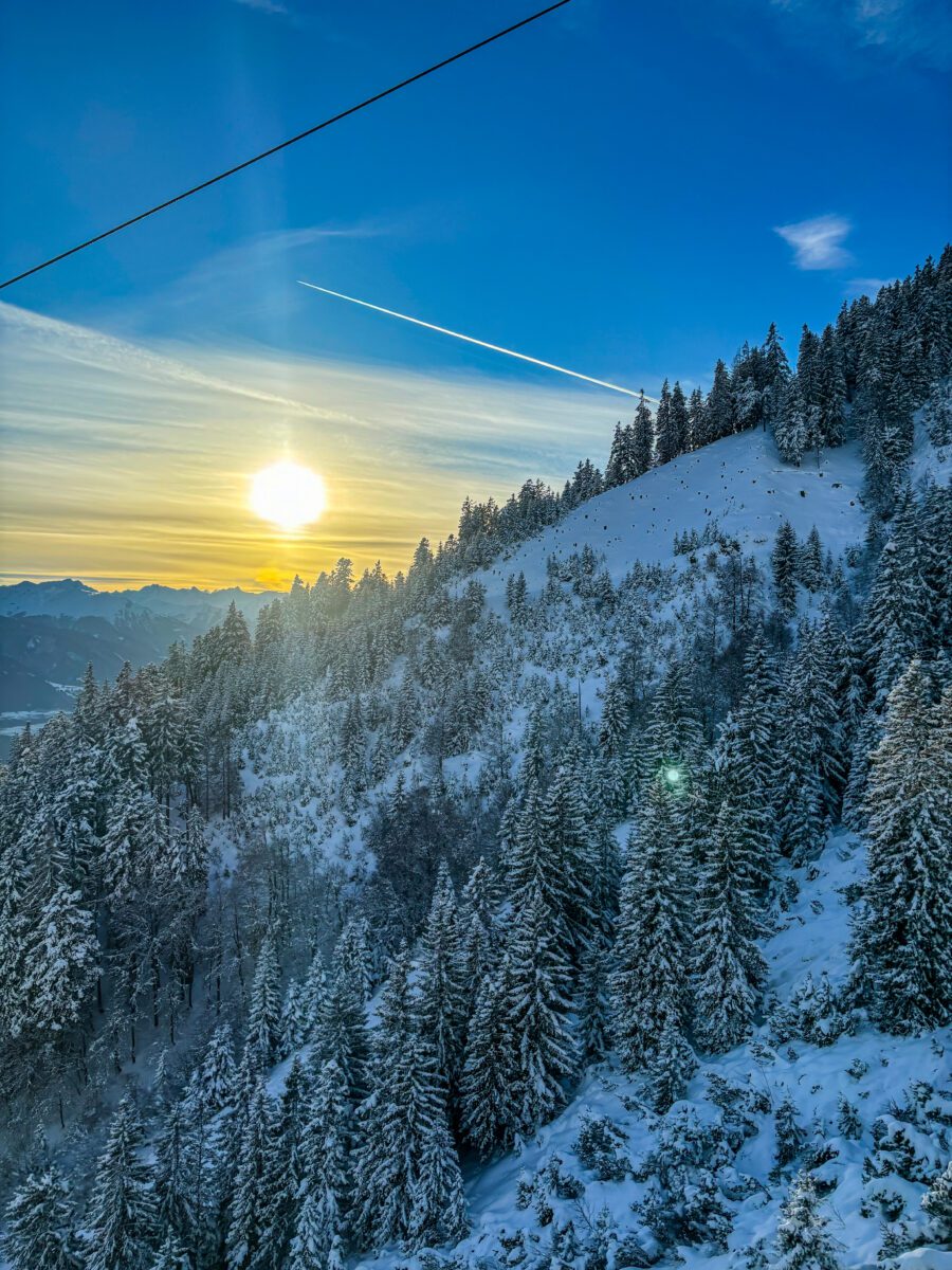 view from nordkette innsbruck