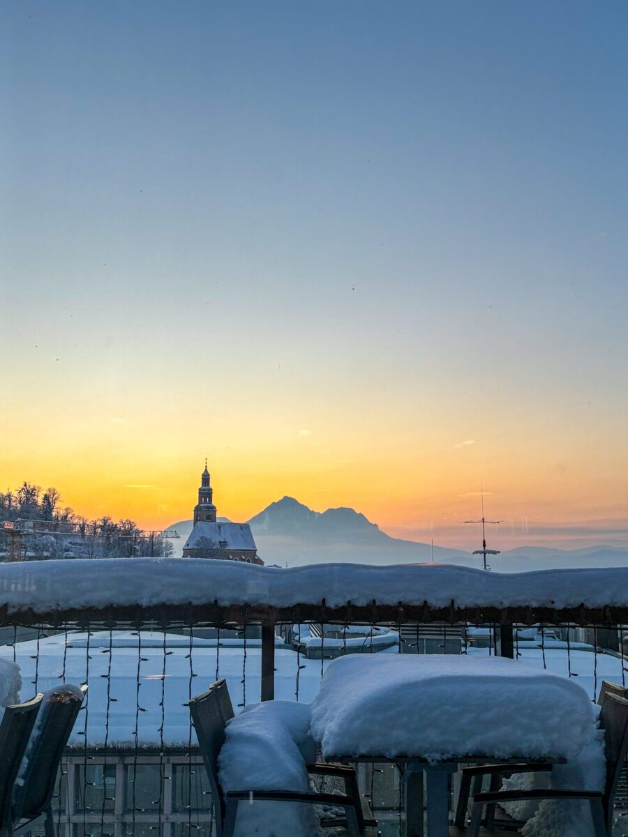 view from IMLAUER Sky Bar