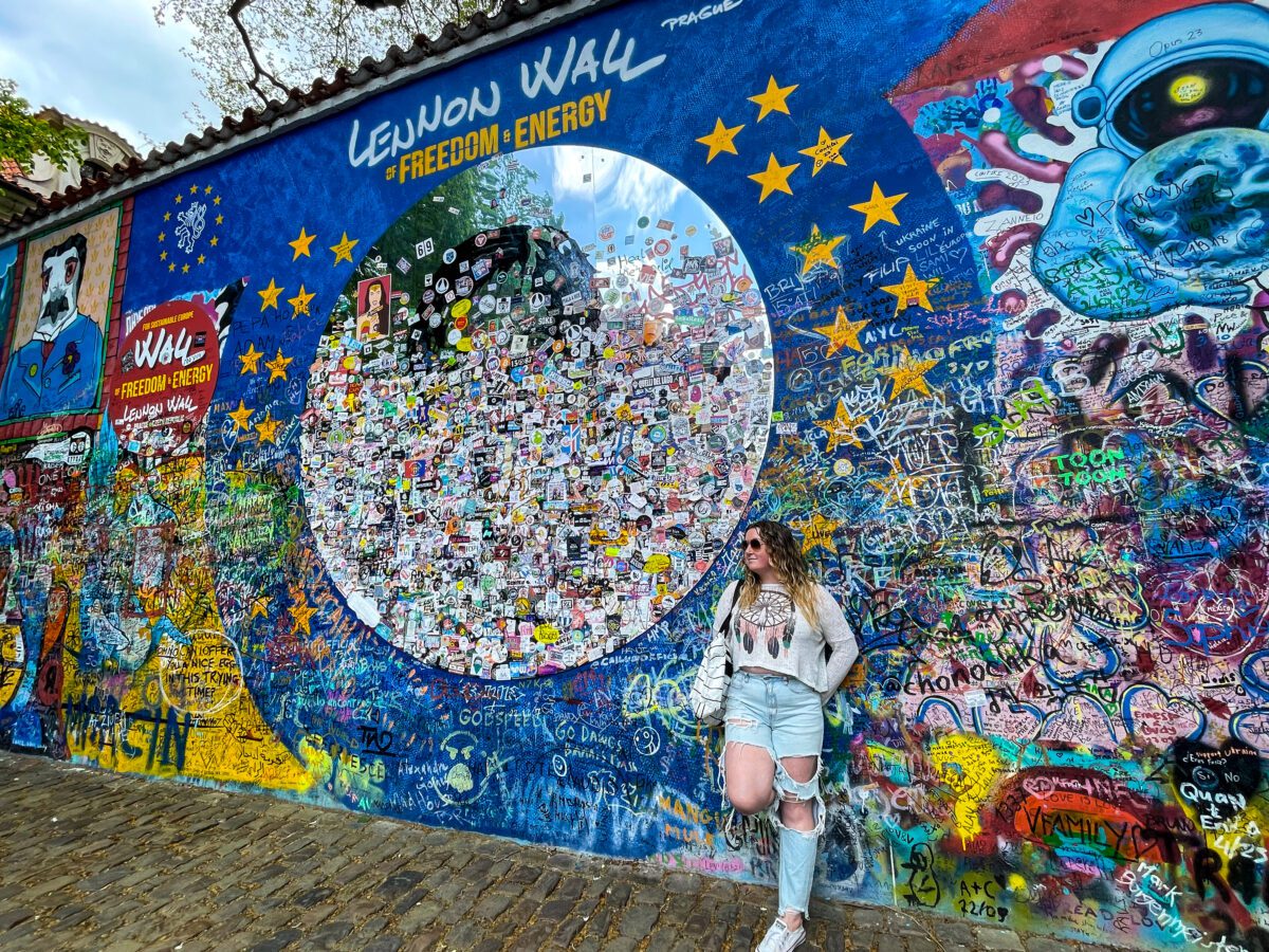 Lennon Wall Prague