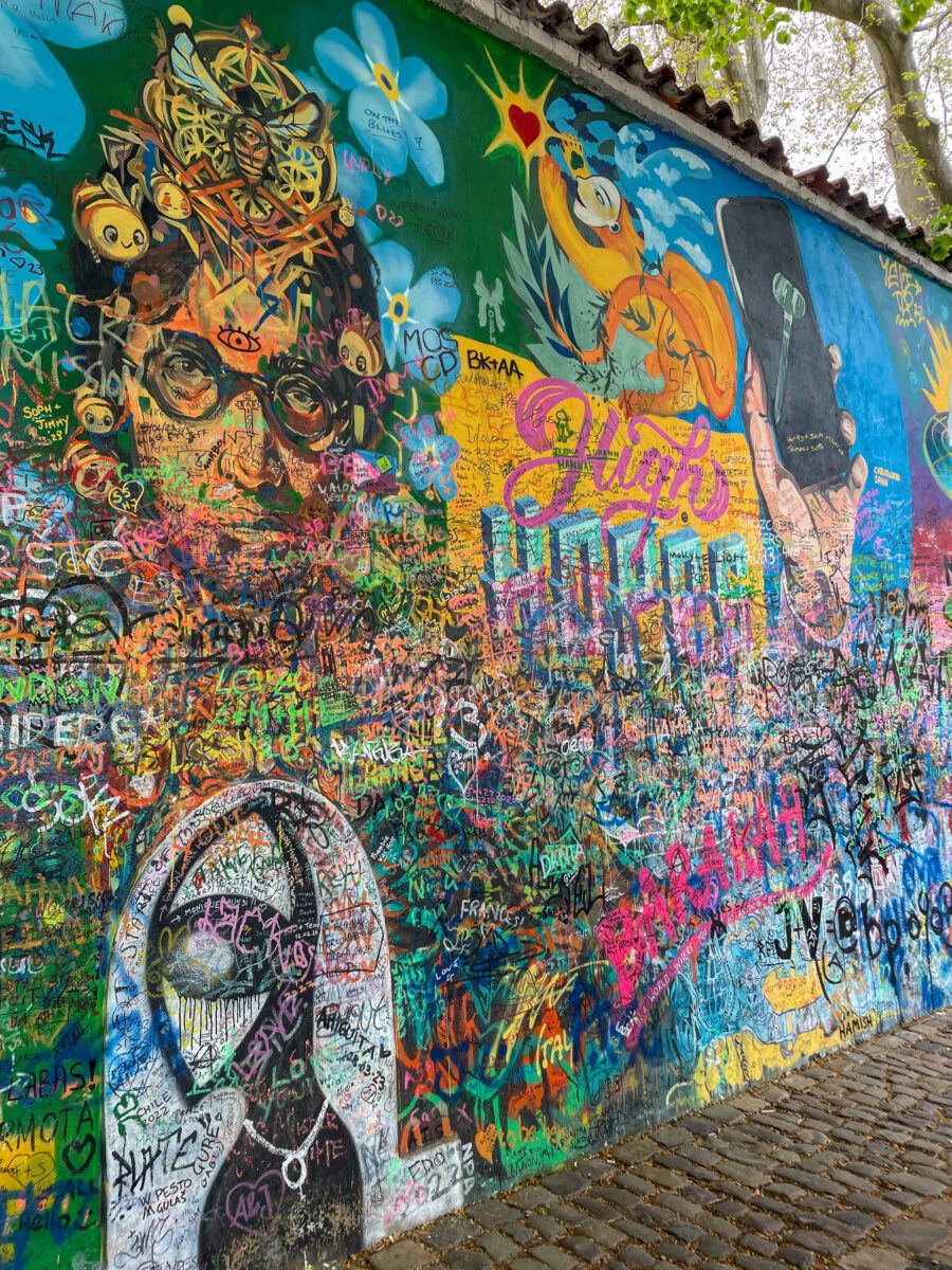 Lennon Wall Prague