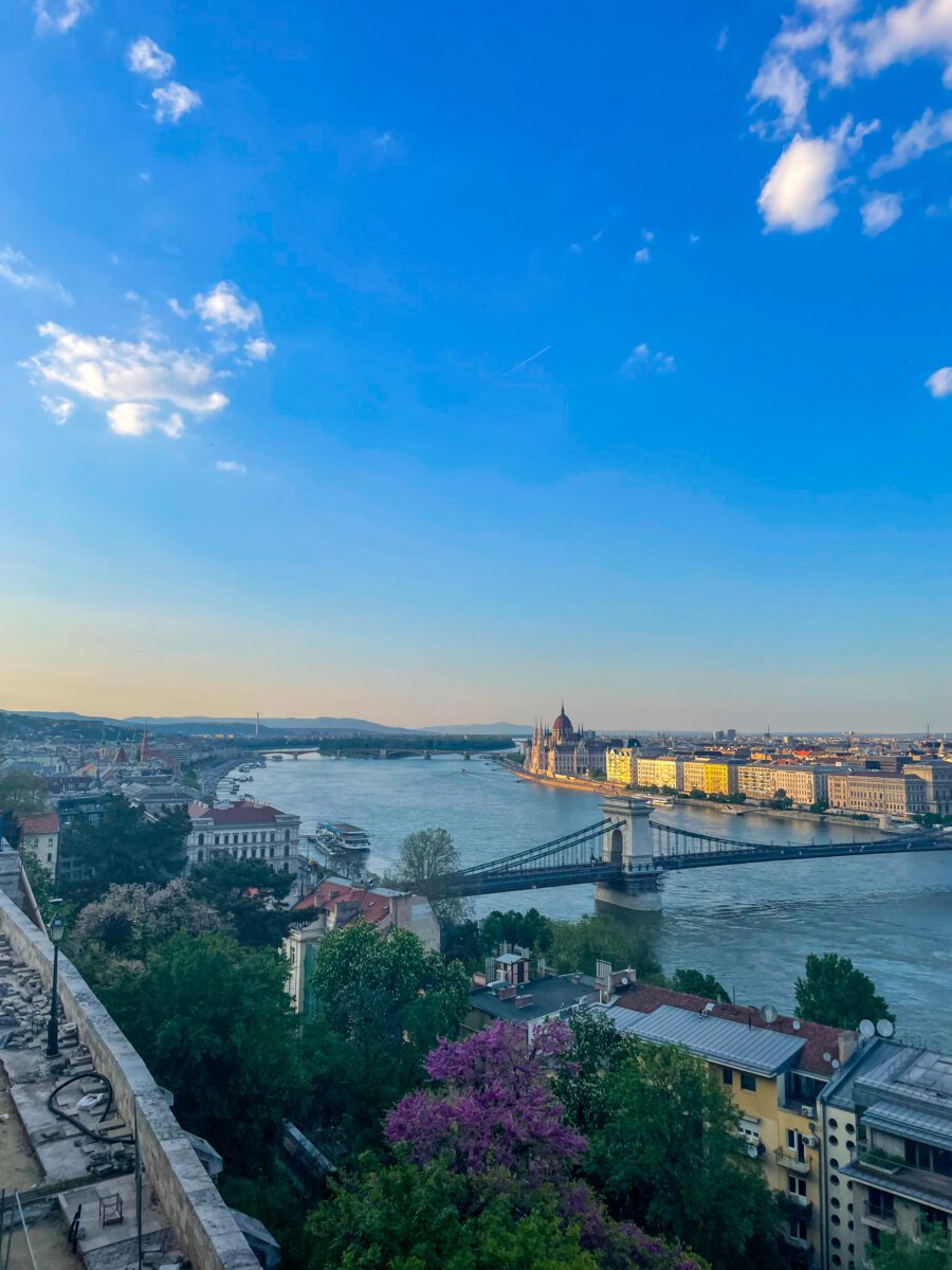 View from Gellért Hill Budapest