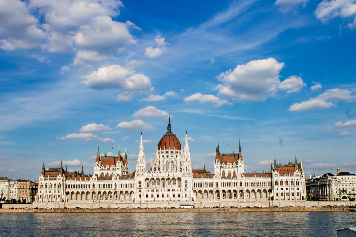 Parliament View from Buda side of the River