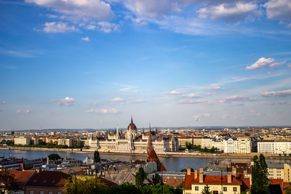 Parliament View from Budapest Castle