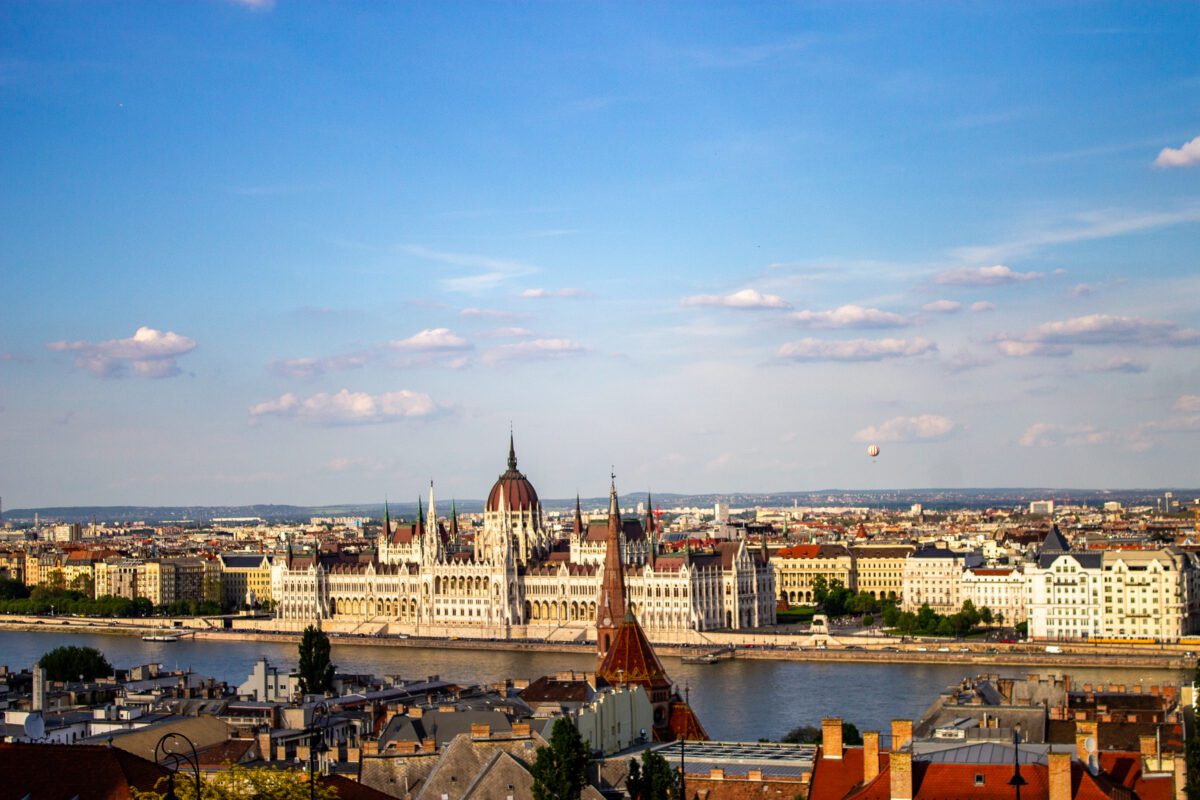 Parliament View from Budapest Castle