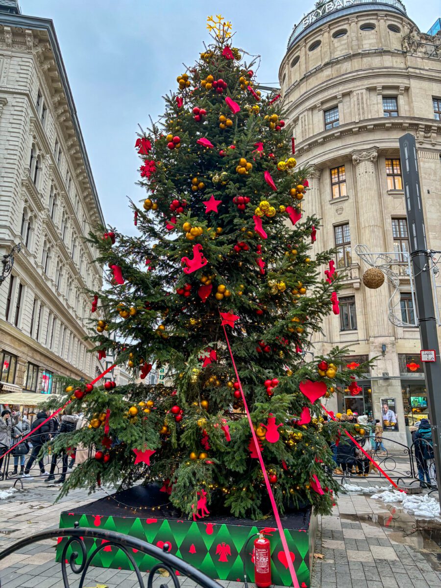 Budapest Christmas Market Tree