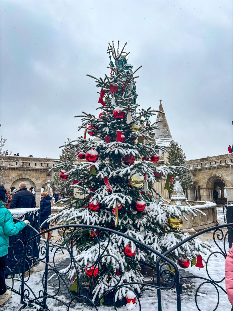 Budapest Christmas Market Fisherman's Bastion