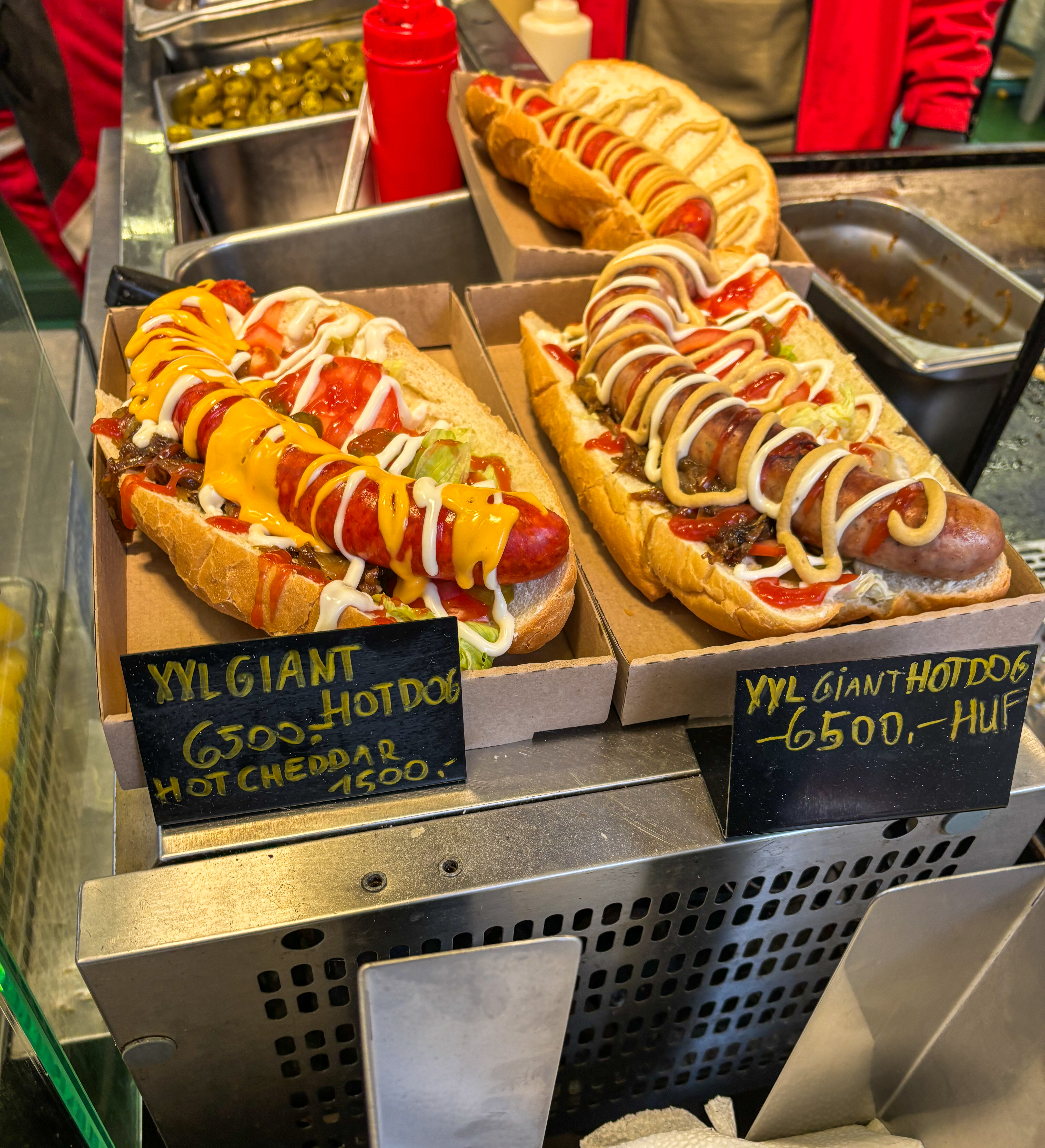 Budapest Christmas Market Sausage