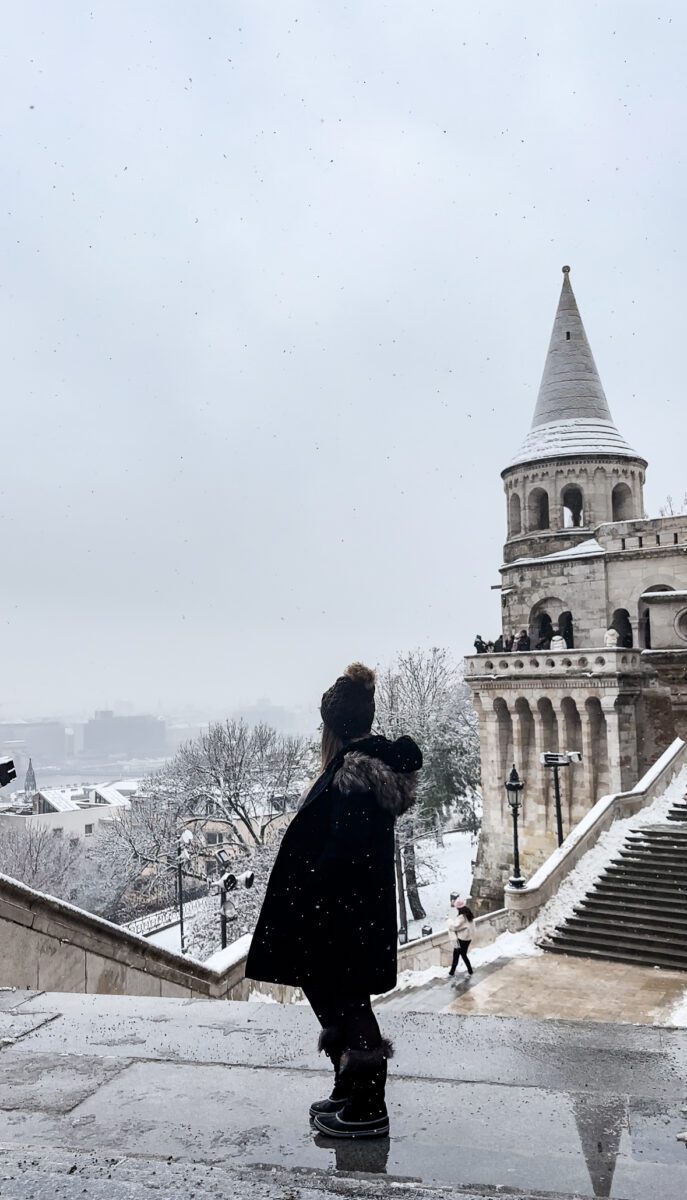 Fisherman's Bastion Snow