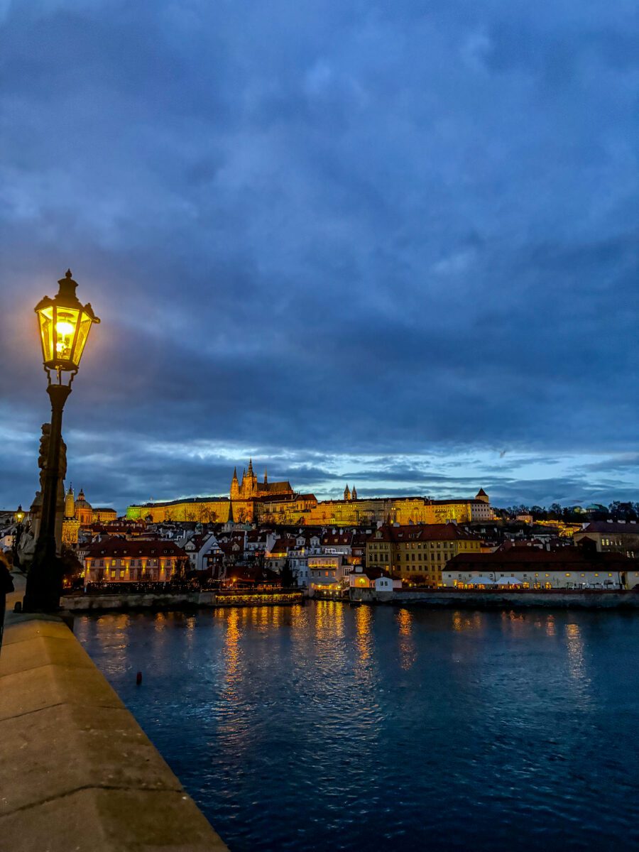 Prague Castle at Night