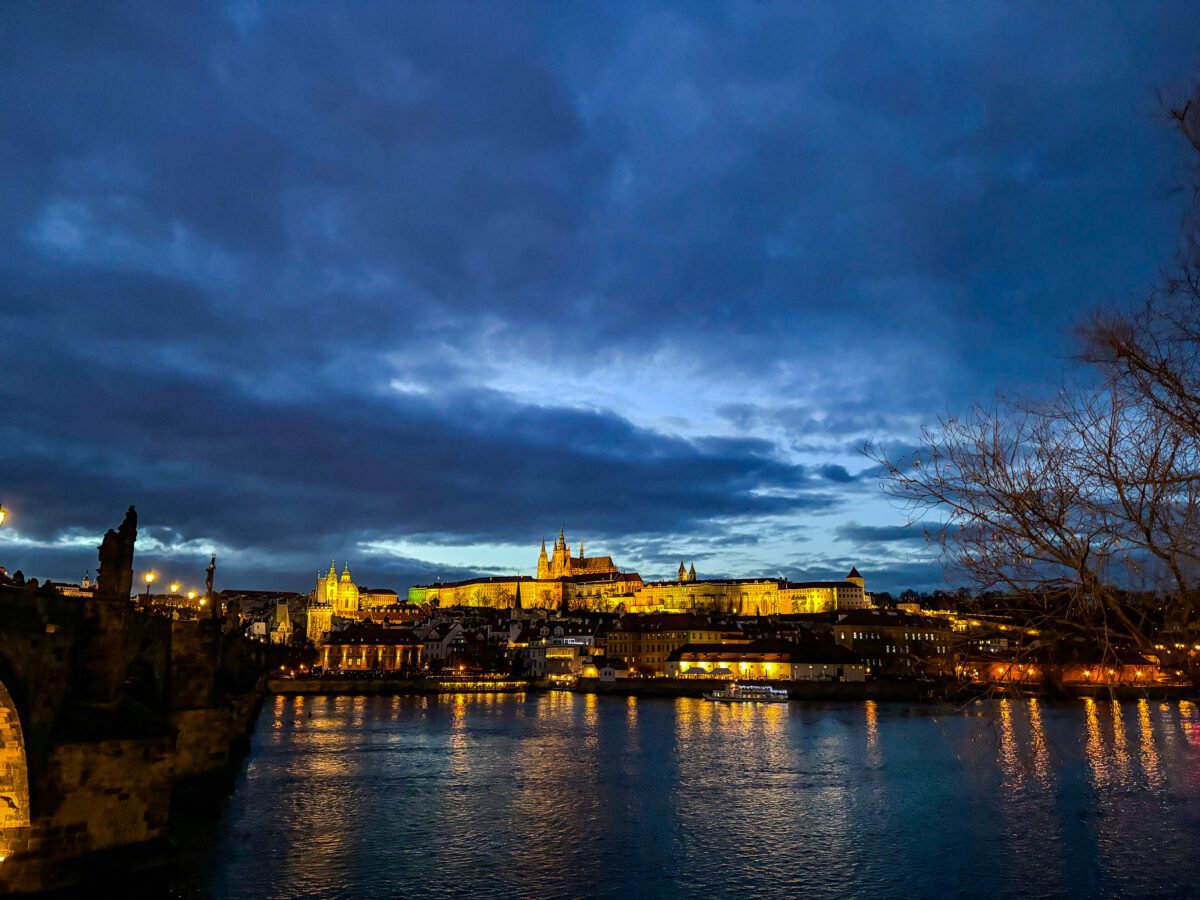 Prague Castle at Night