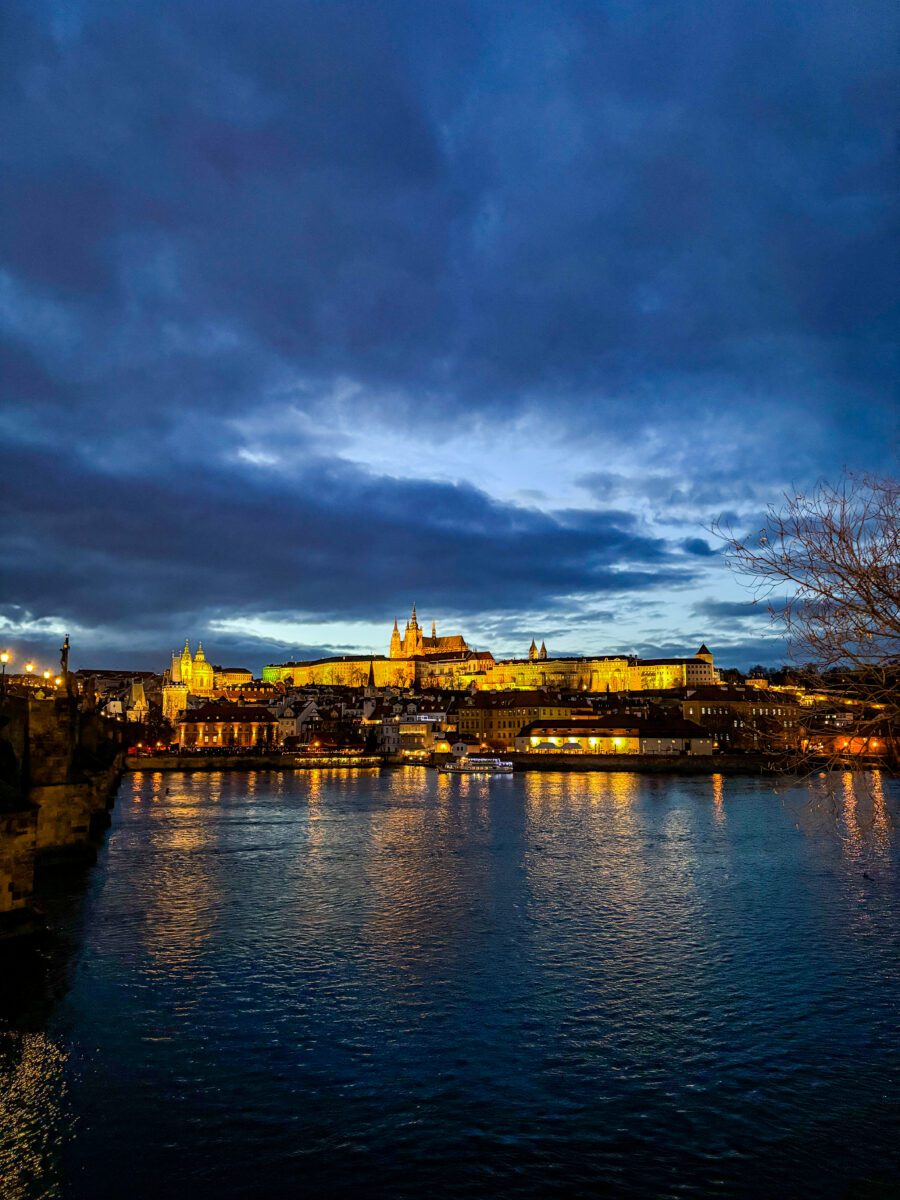 Prague Castle at Night