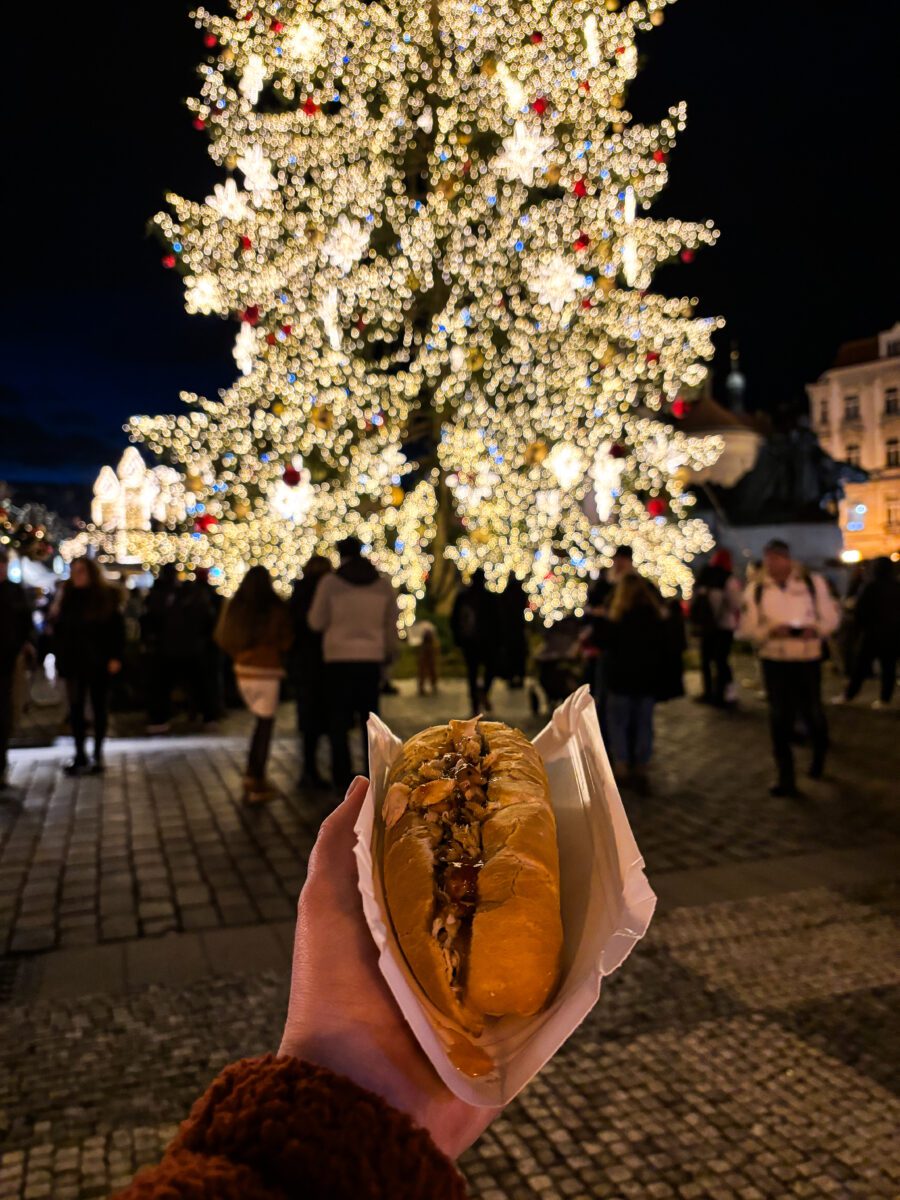 Prague Christmas Market Food