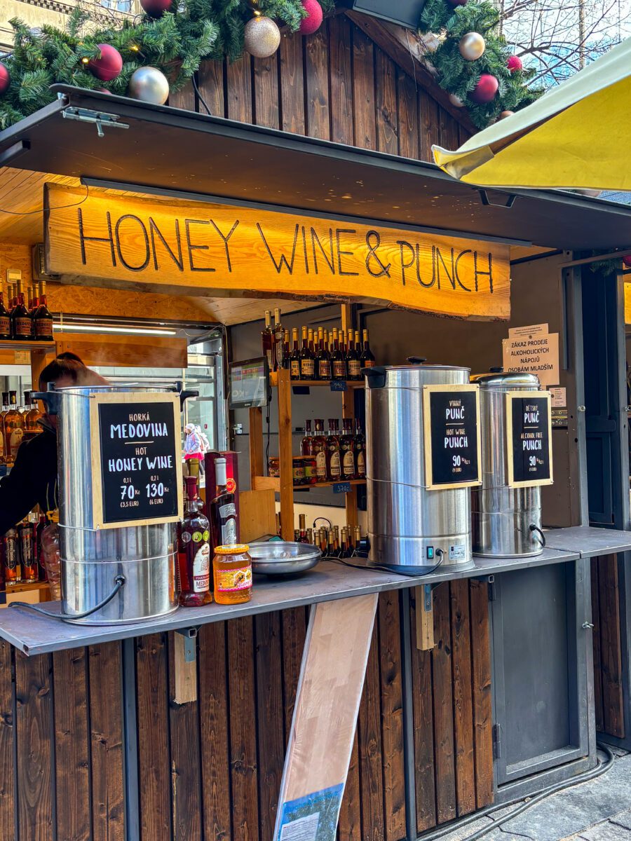 Prague Christmas Market Stand