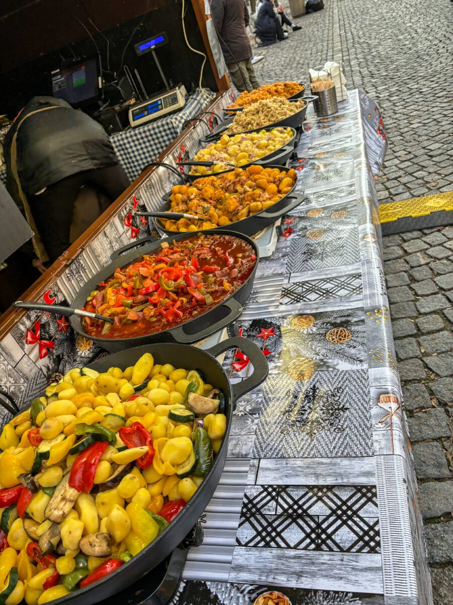 Prague Christmas Market Food