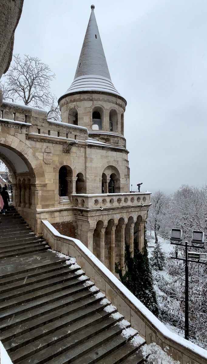 Fisherman's Bastion Snow
