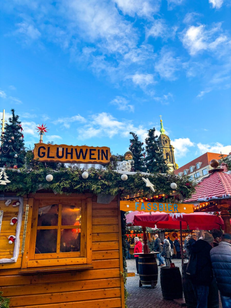 Glühwein Stall Dresden Christmas Market