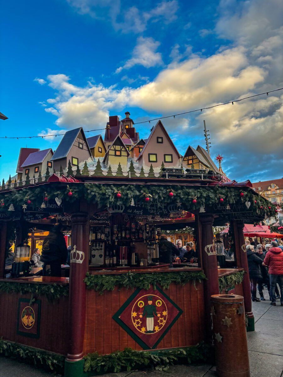 Dresden´s Striezelmarkt Stall