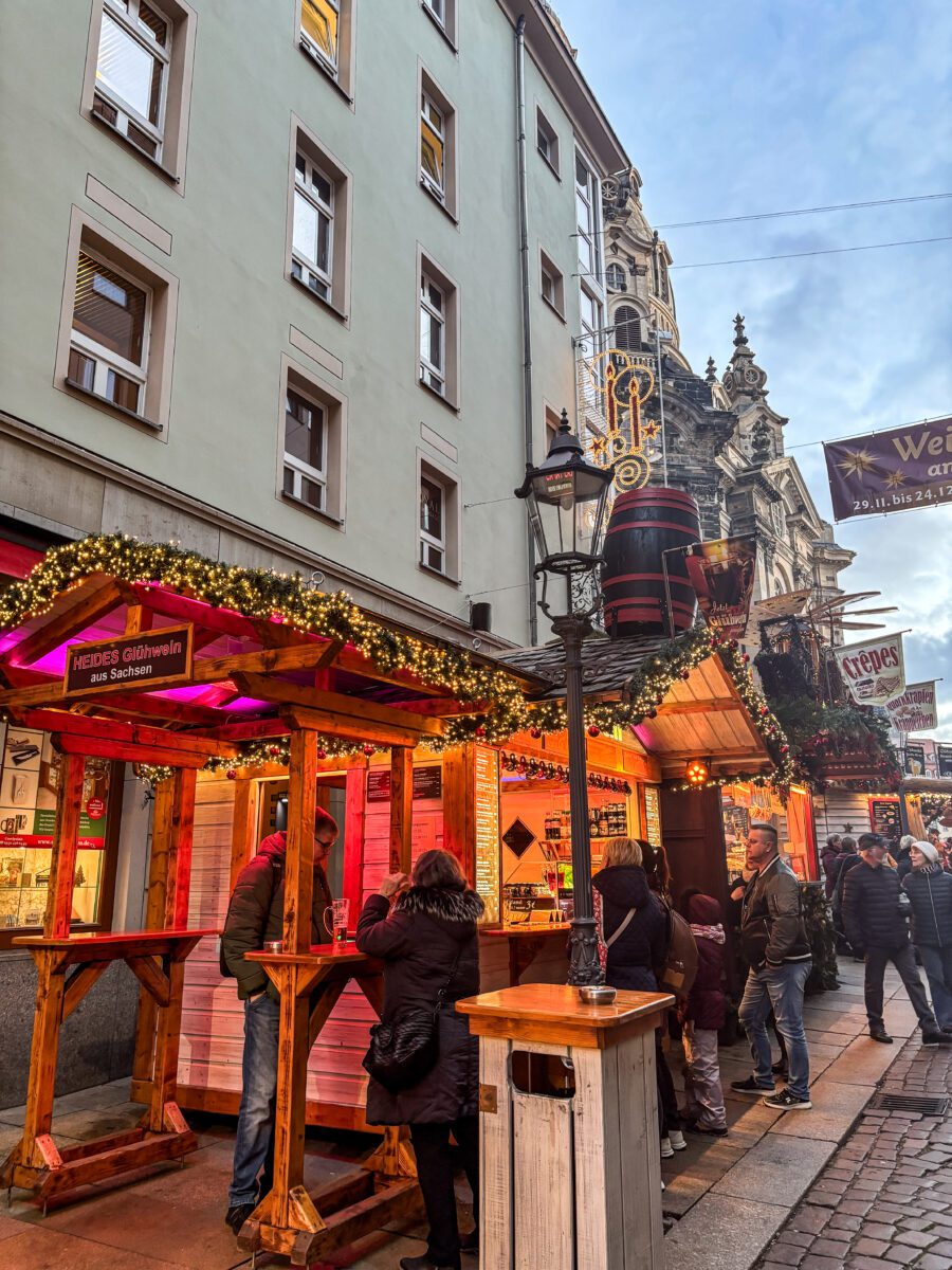 Münzgasse Christmas Market Dresden