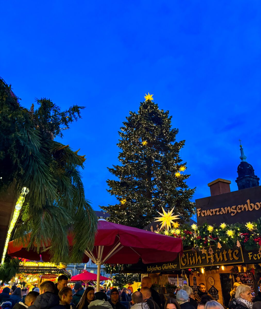 Dresden Market Christmas Tree