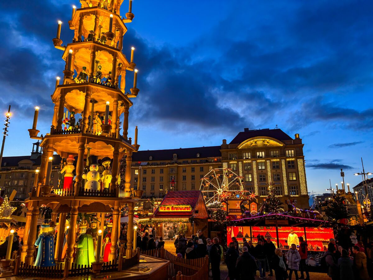 Dresden Christmas Market Altmarkt