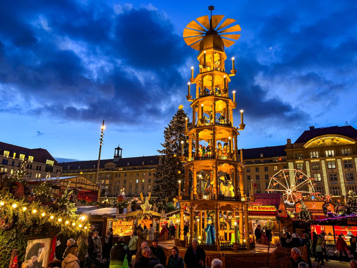 Dresden Christmas Market Altmarkt