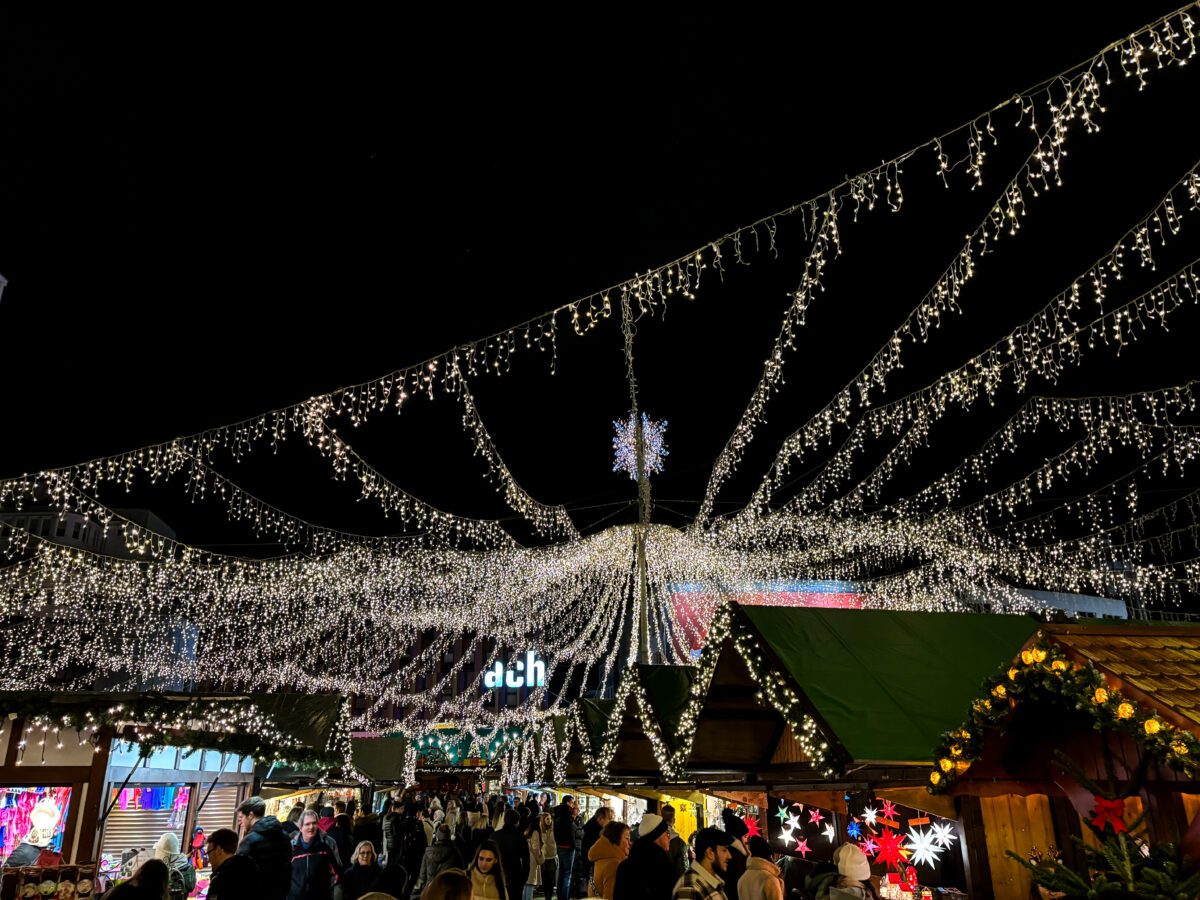 Essen Christmas Market Lights