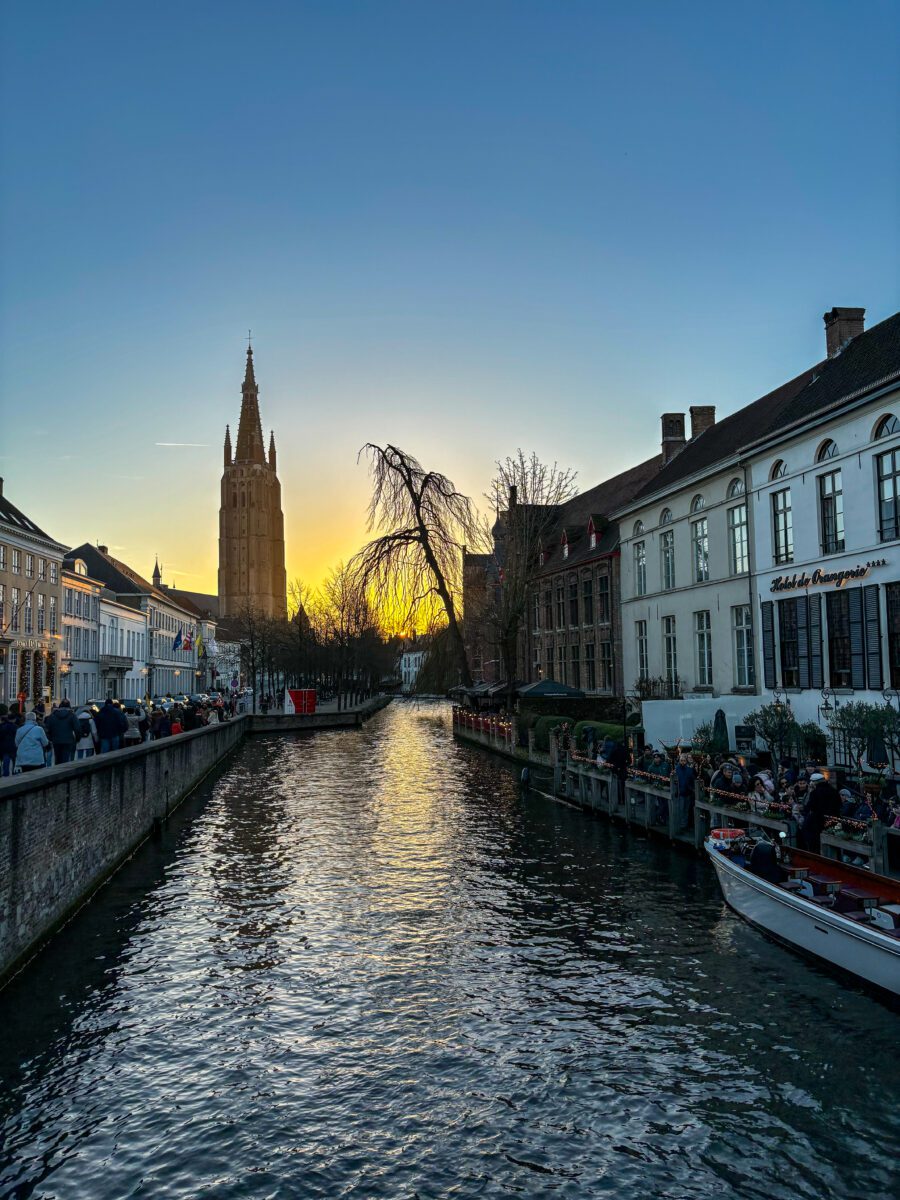 Sunset Bruges