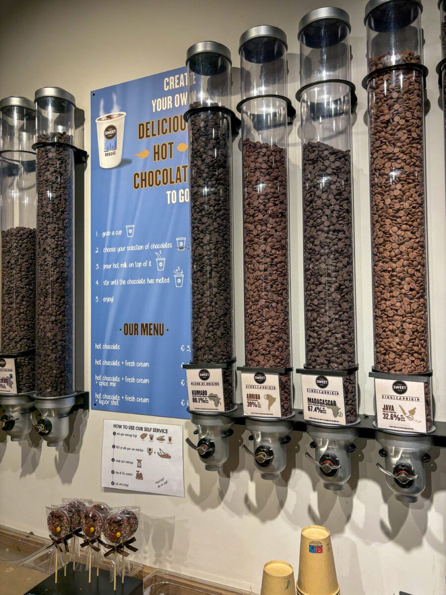 make your own hot chocolate Bruges